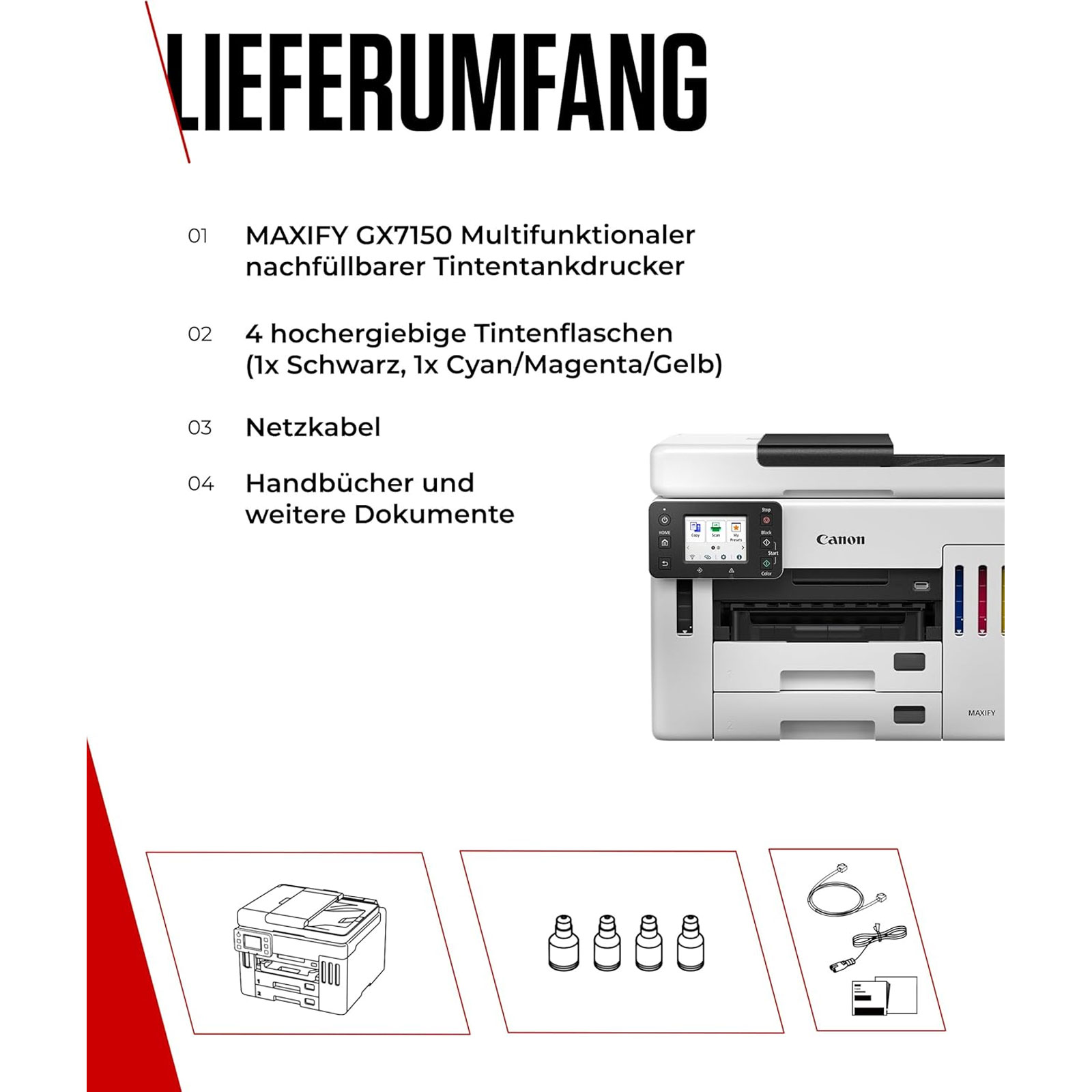 CANON MAXIFY GX 7150 Tintenstrahldrucker