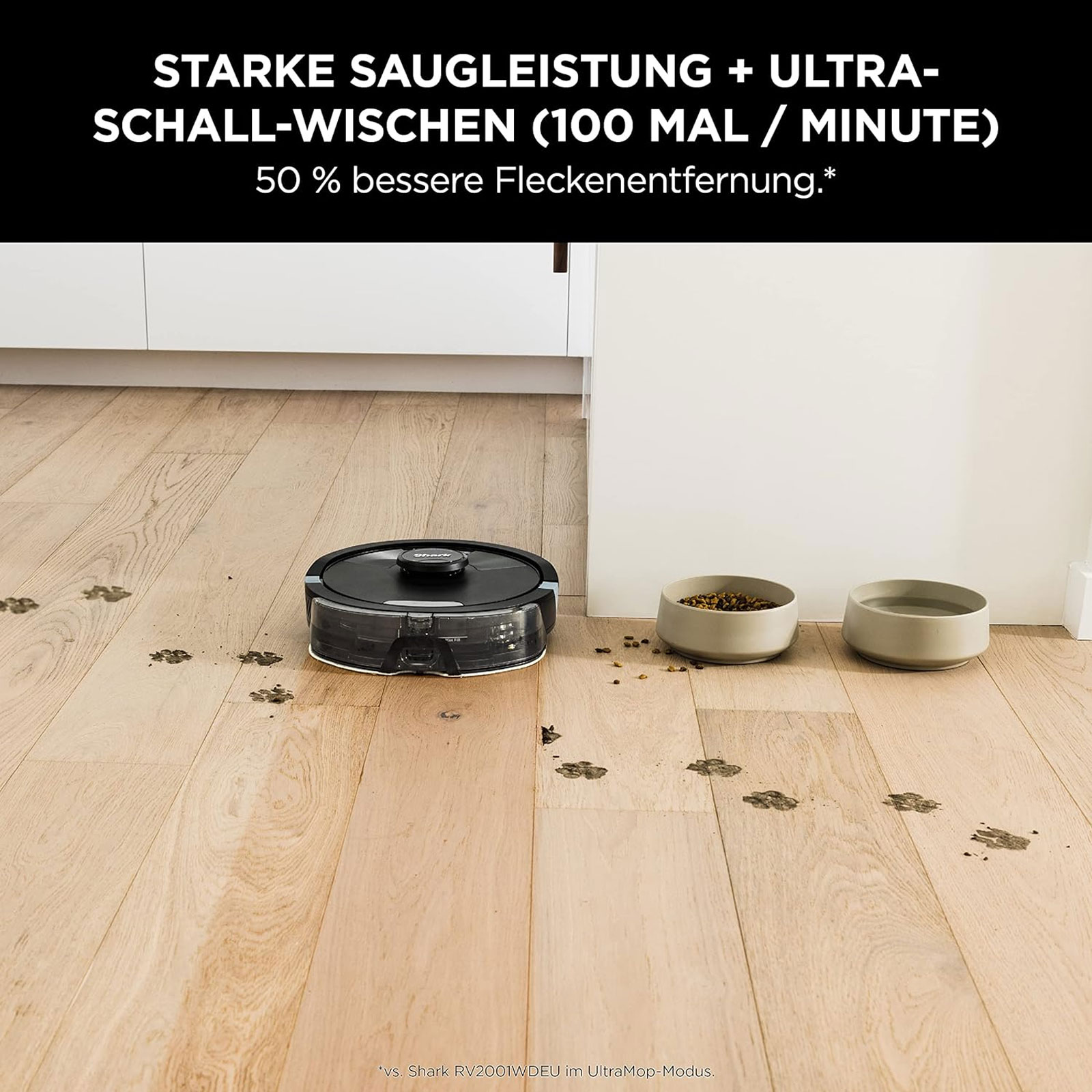 Shark RV2600WDEU Saugroboter mit Wischfunktion