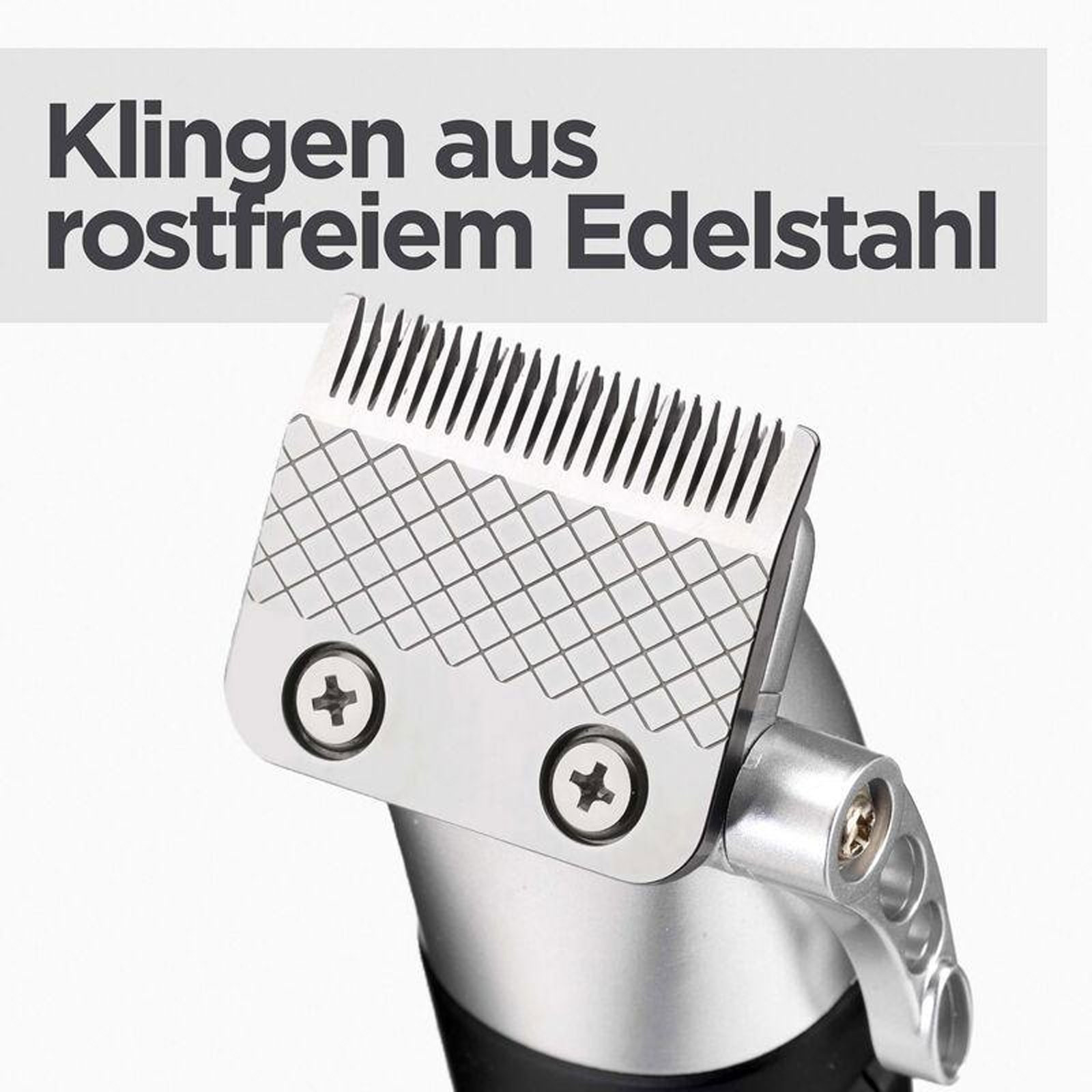 BaByliss E812E Lithium Power Haarschneider (Lithium-Ionen-Akku, kabellose Nutzung, bis zu 3 Stunden Laufzeit, präzise Edelstahlklingen mit 0,5 mm Schnittlänge, Feinstellhebel, 8 Kammaufsätze - Stufen 1-8 (0,8-25 mm), Kammführung für die lin