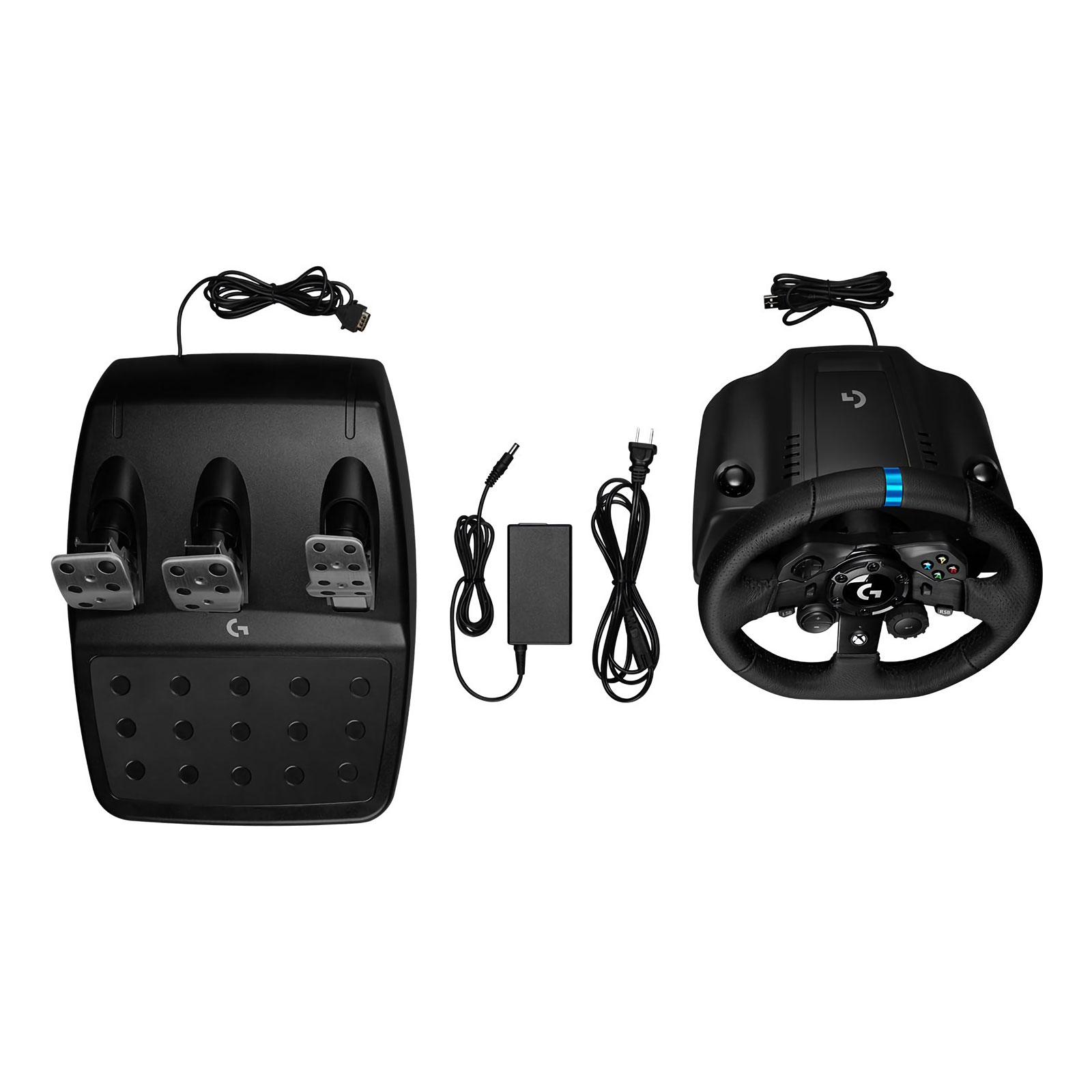 Logitech G923 Rennlenkrad Pedalset Trueforce Xbox One PC Gaming USB Racing Wheel