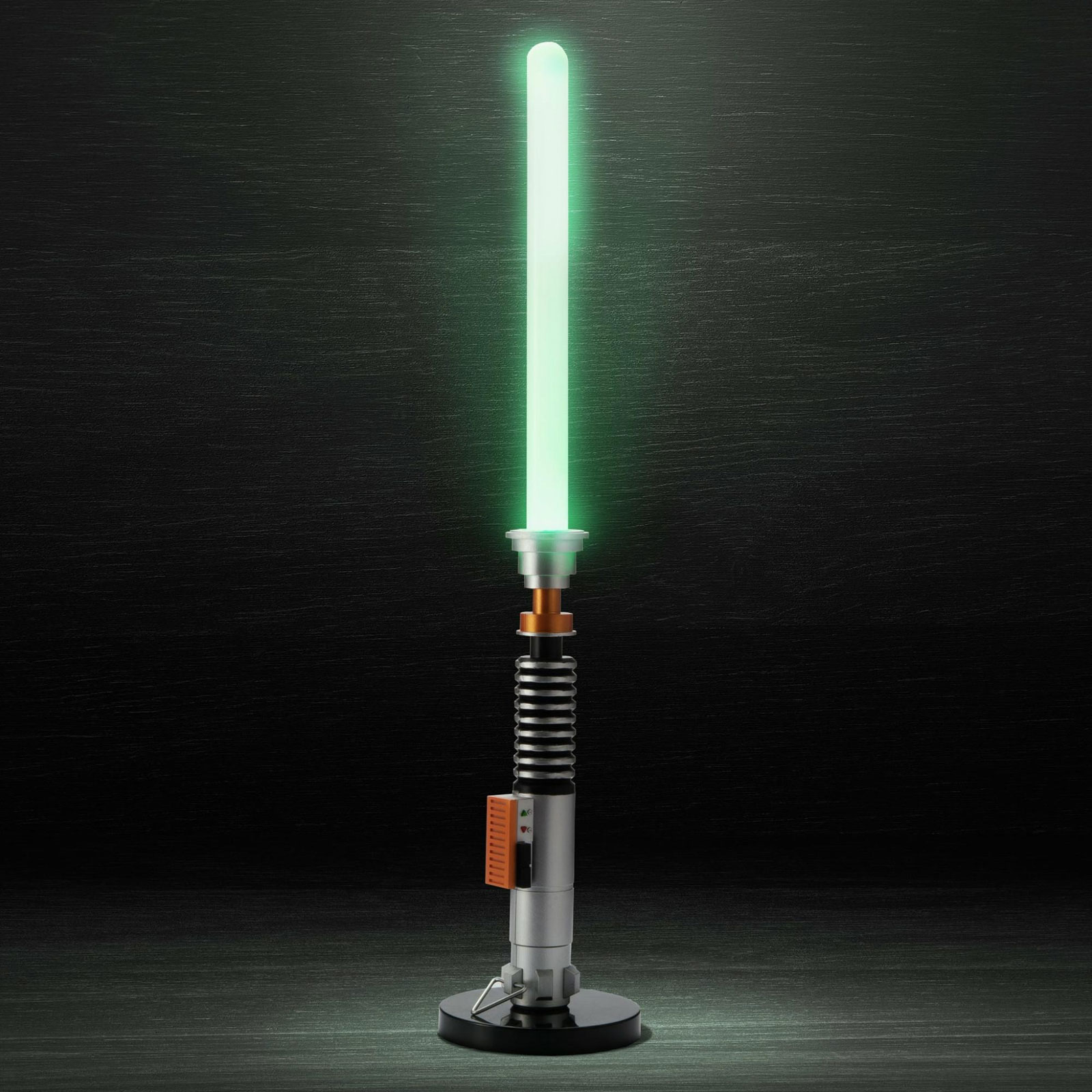 Ukonic Luke Skywalker grünes Lichtschwert Tischlampe