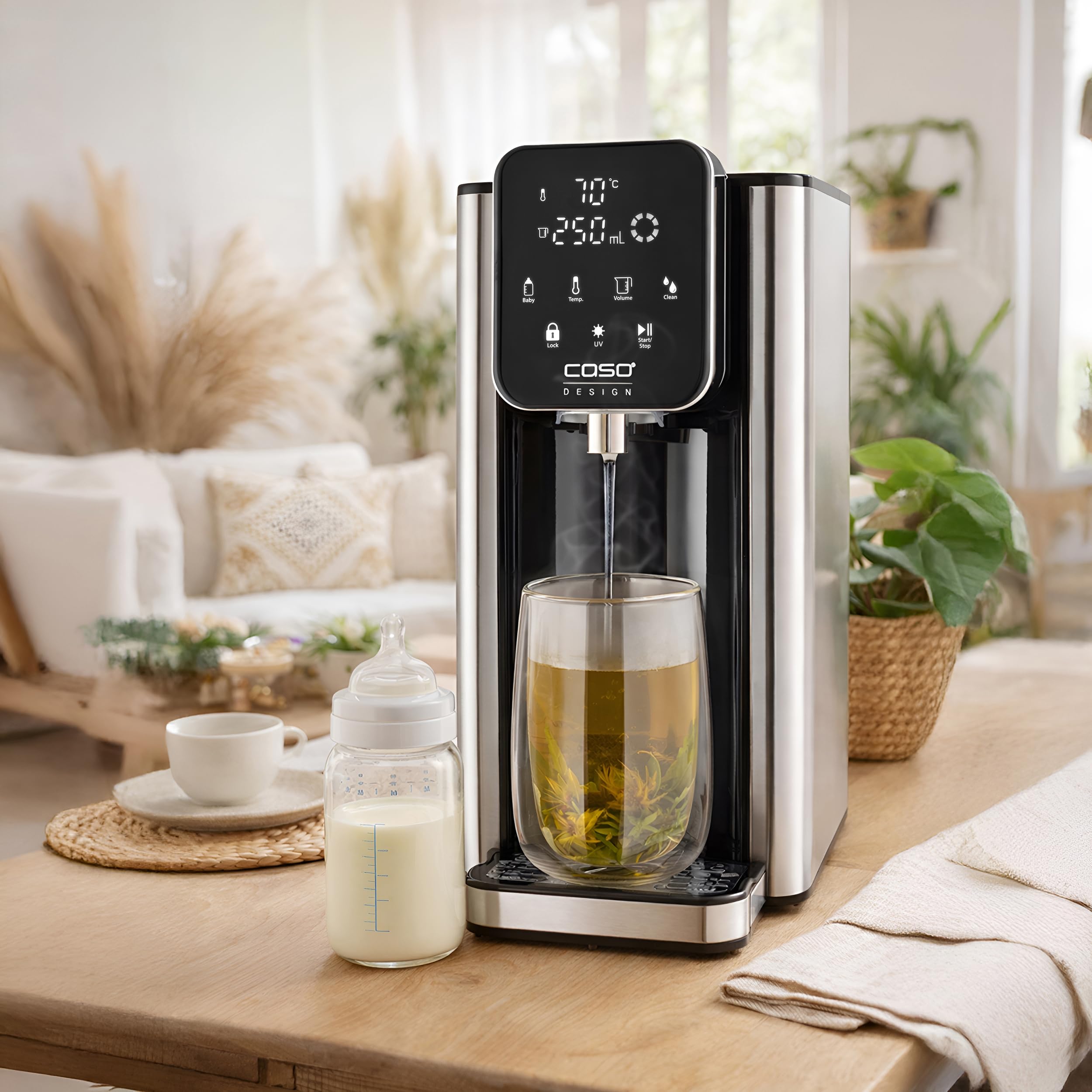 CASO HW 666 Inox UV - Heißwasserspender mit UV-Technologie