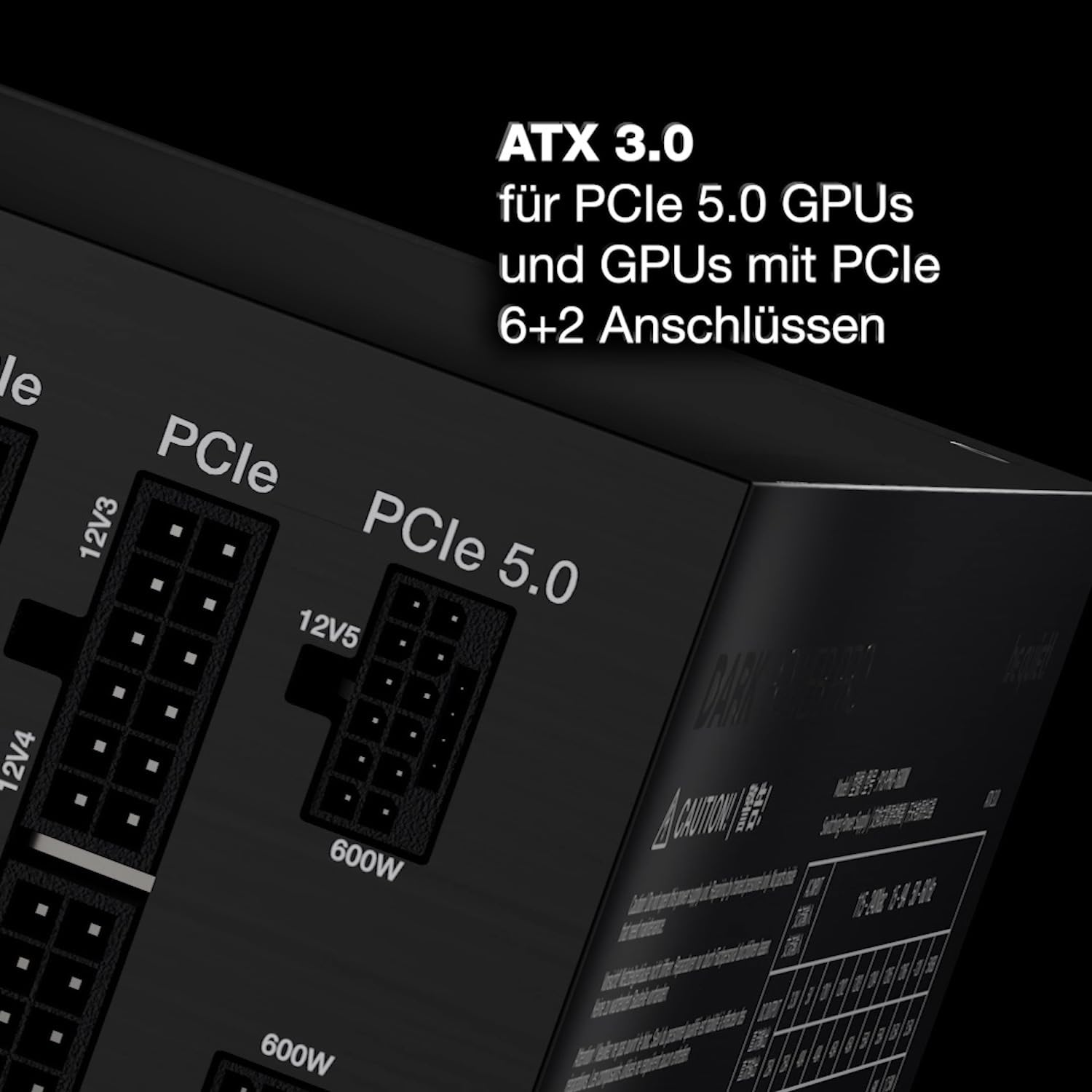 be quiet! Dark Power Pro 13 1600W, ATX 3.1, 80 Plus® Titanium PC-Netzteil