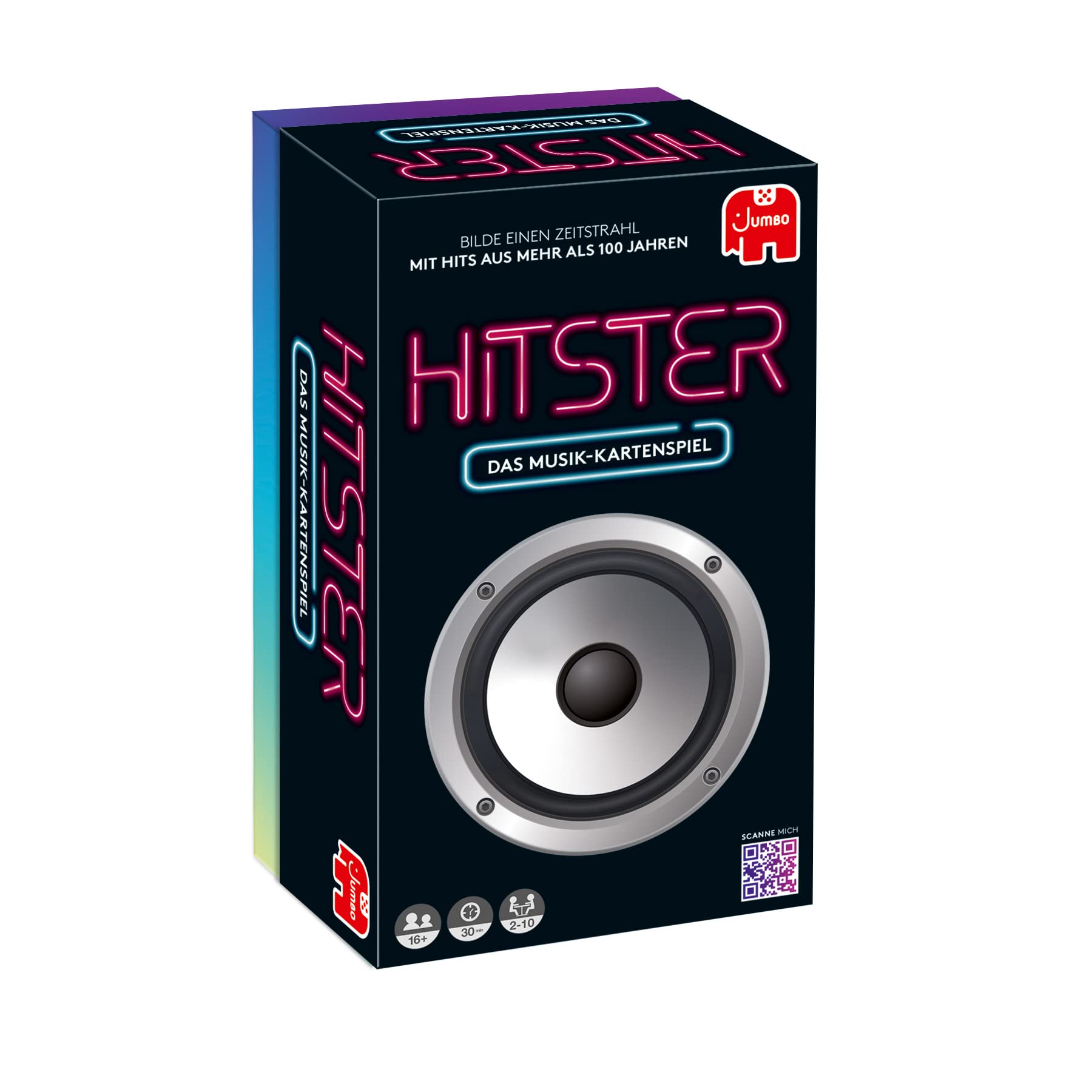Hitster Original - EIN Party- und Kartenspiel - 2 bis 10 Spieler ab 16 Jahren