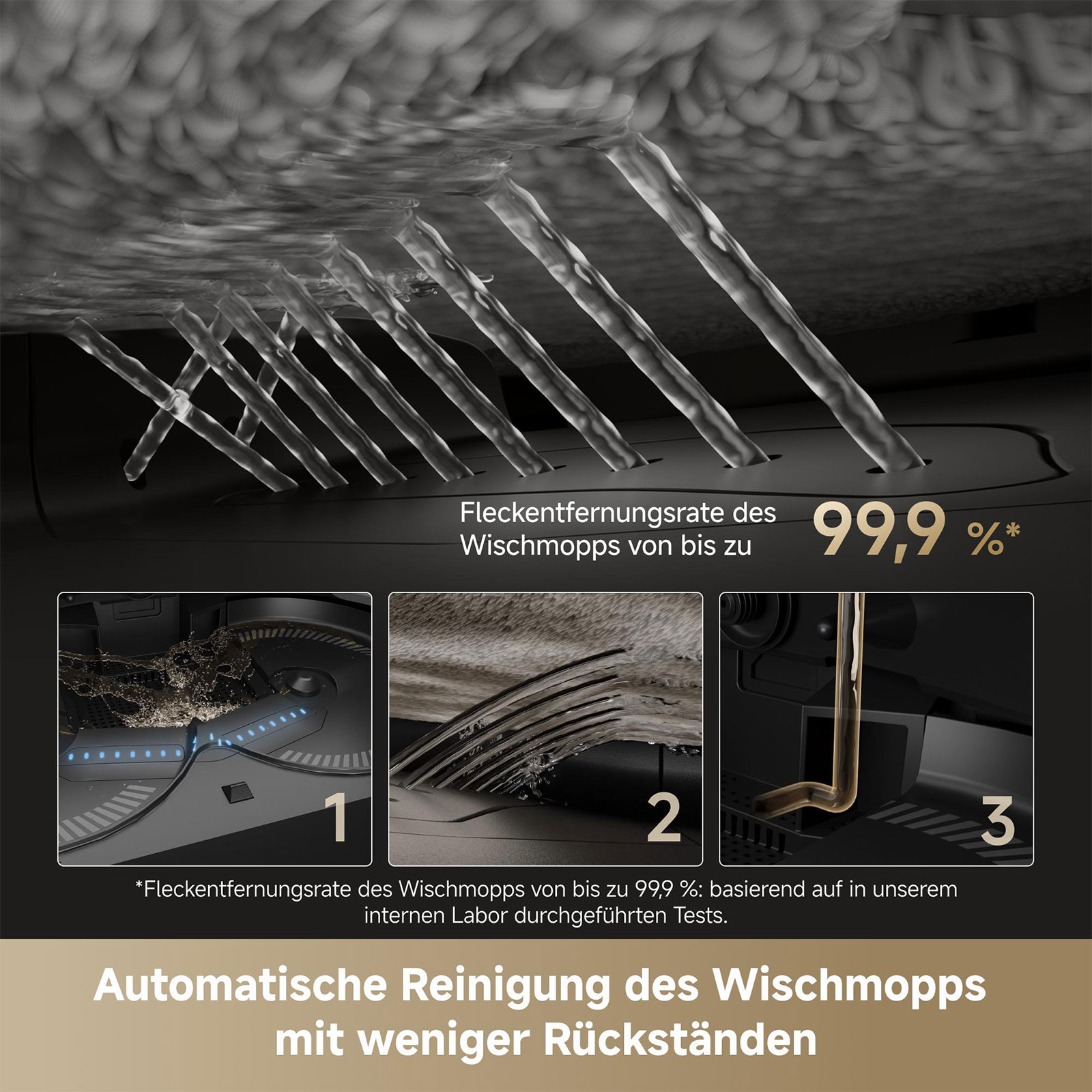 Dreame X50 Master Saugroboter mit Wischfunktion