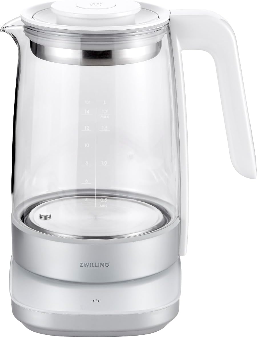 Zwilling 1008907 Wasserkocher Glas Weiß 1,7L