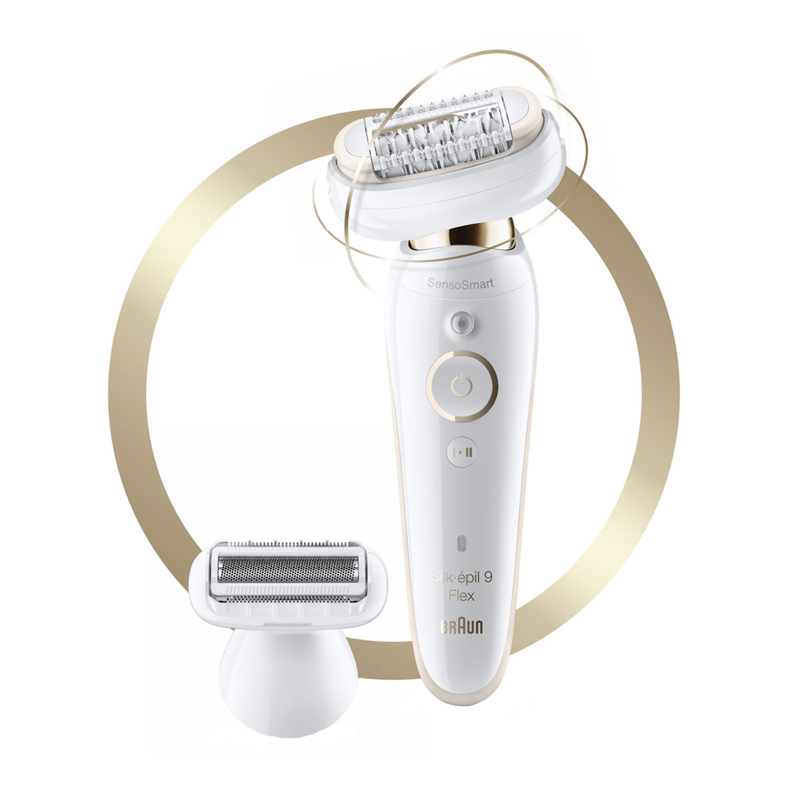 Braun Silk-épil SES 9002 3D Single Epilierer + Braun Handtuch (lila)