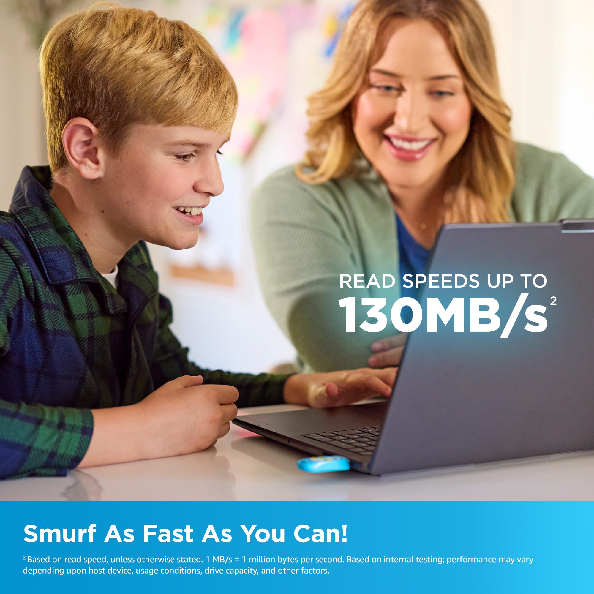 SanDisk Schlumpf USB Flash Disk 256 GB, Schlumpfine