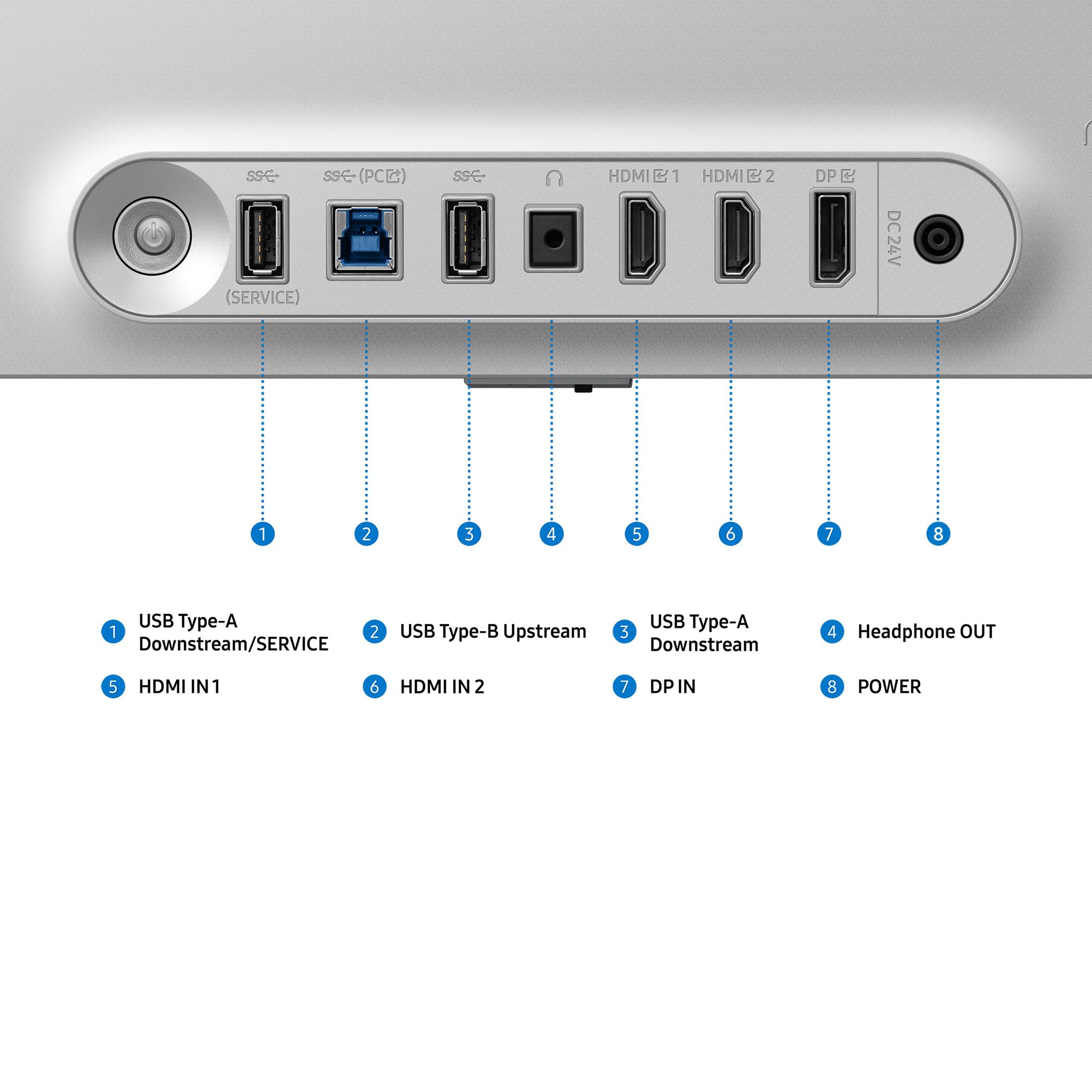 Samsung 27 Zoll Odyssey G60SF OLED Gaming Monitor