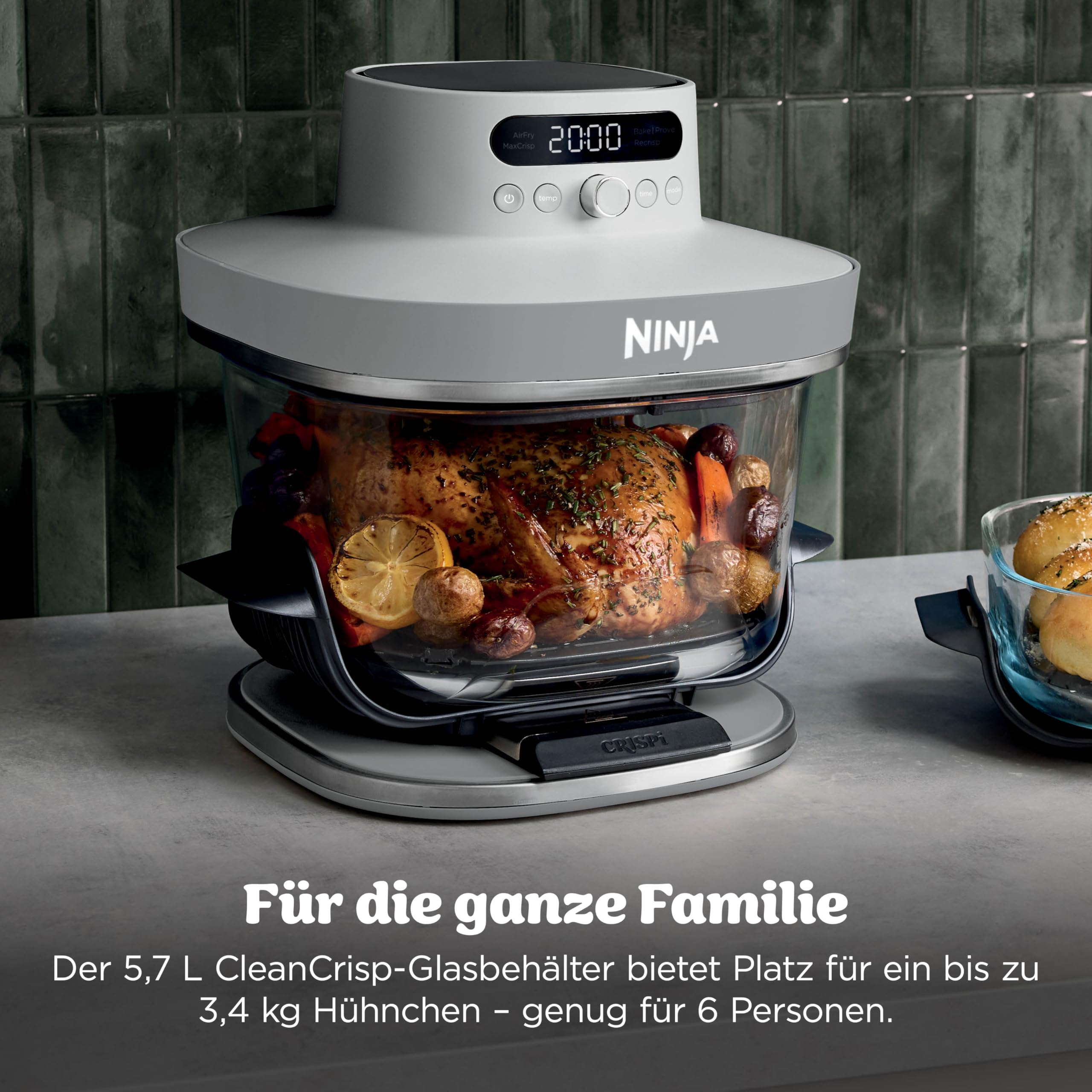NINJA AS090EUWH Crispi Pro White Heißluftfritteuse