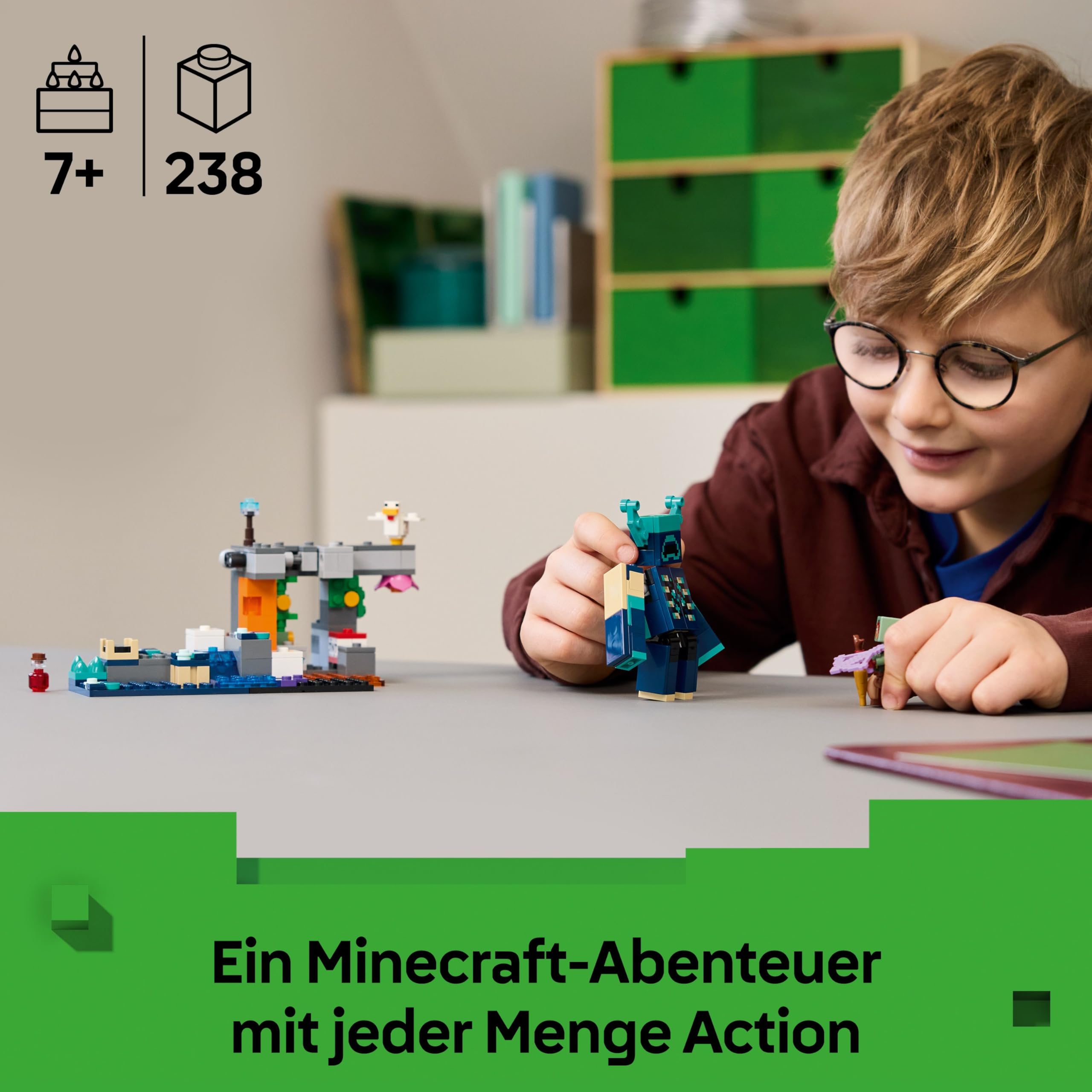 LEGO Minecraft Begegnung mit dem Wächter 21274