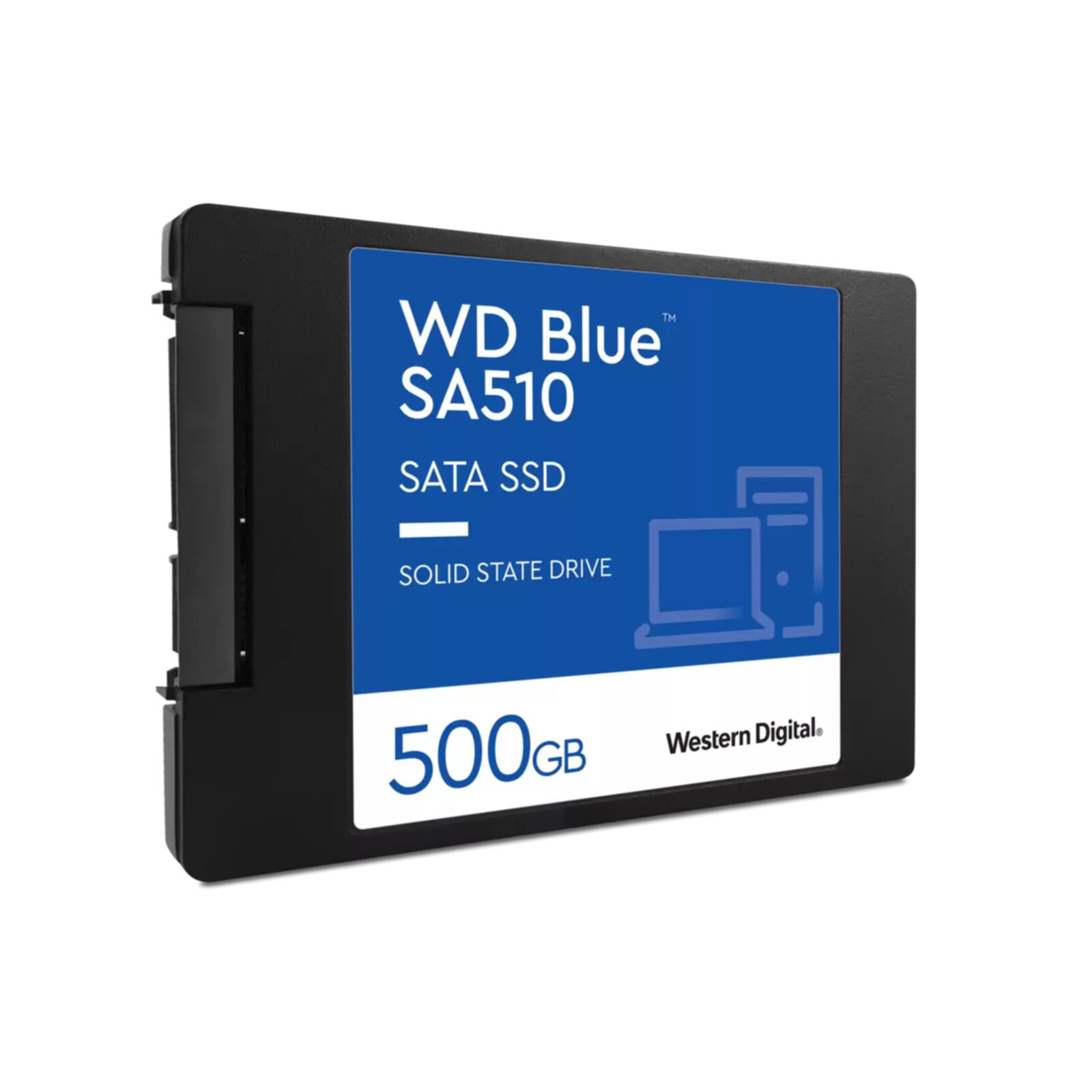 WD (Western Digital) WD Blue 500GB SA510 Sata3 2,5" 7mm WDS500G3B0A Interne SSD-Festplatte