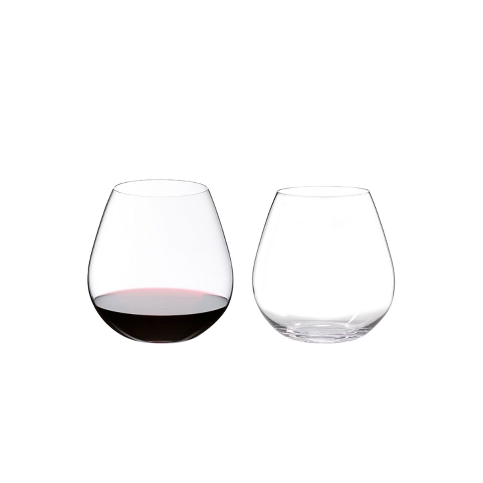 Riedel "O" Pinot Nebbiolo Wein Glas 2er Set Kristallglas Spülmaschinenfest