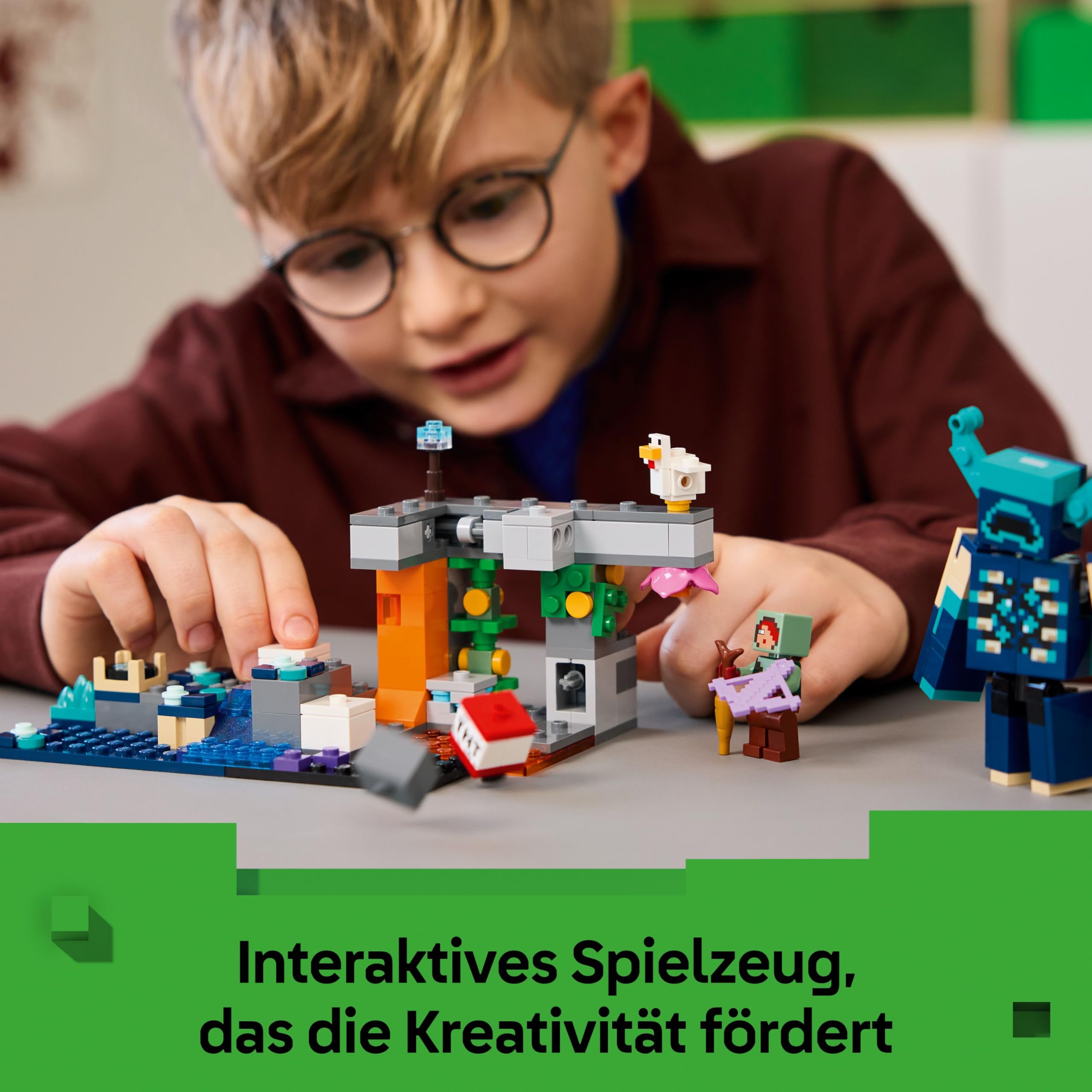 LEGO Minecraft Begegnung mit dem Wächter 21274