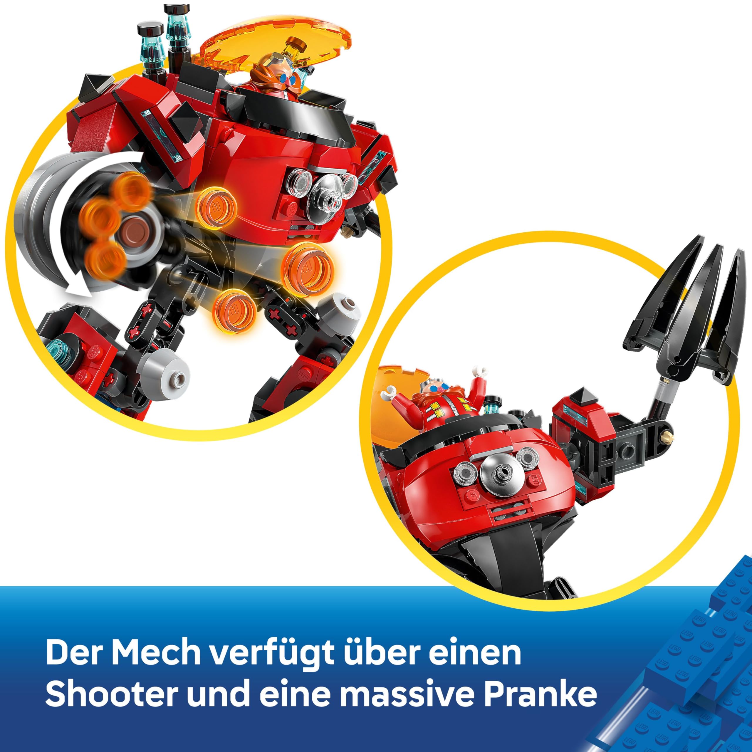 LEGO Sonic The Hedgehog Knuckles vs. Dr. Eggmans Egg Crusher Mech 77005