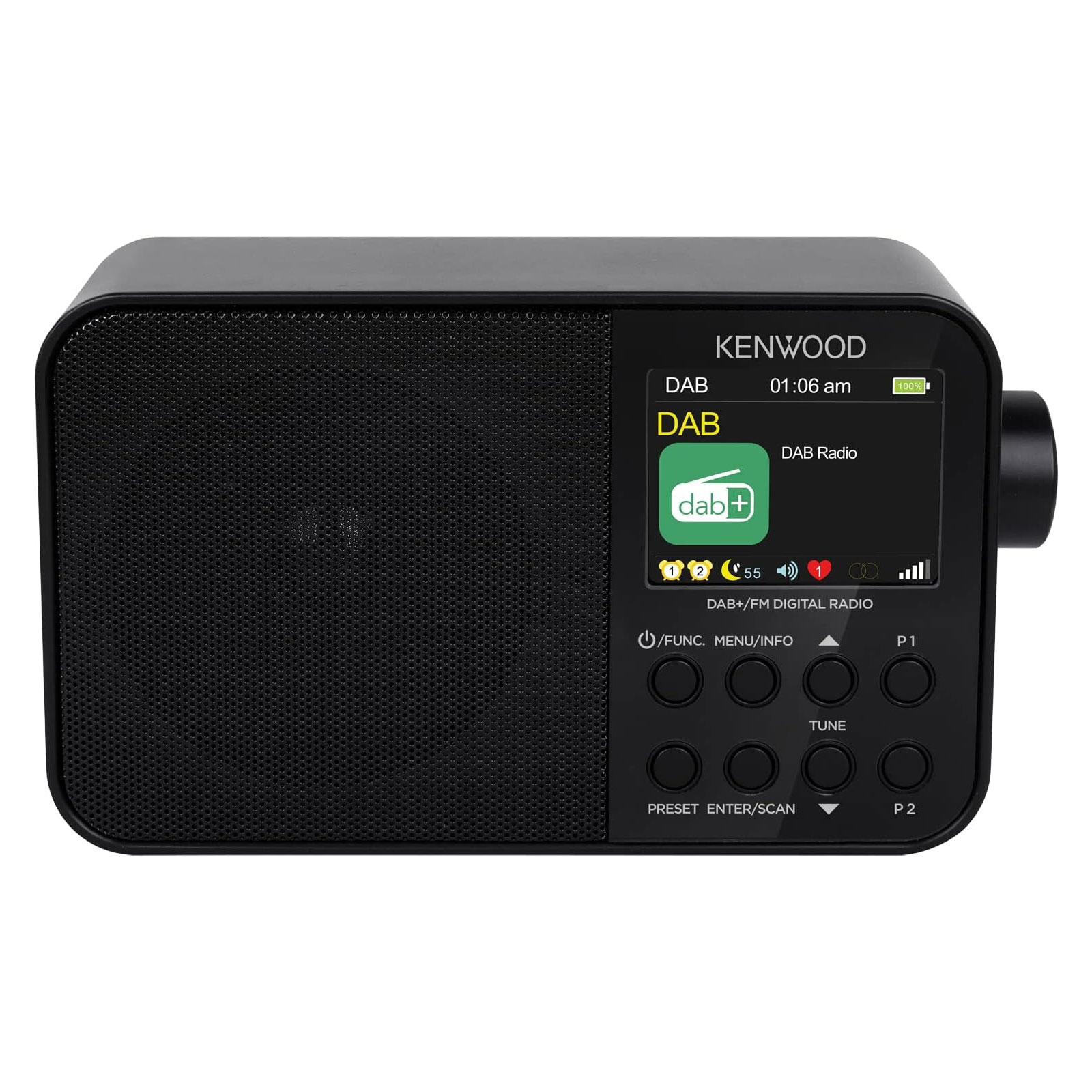 Kenwood CR-M30DAB-B schwarz DAB+ Radio