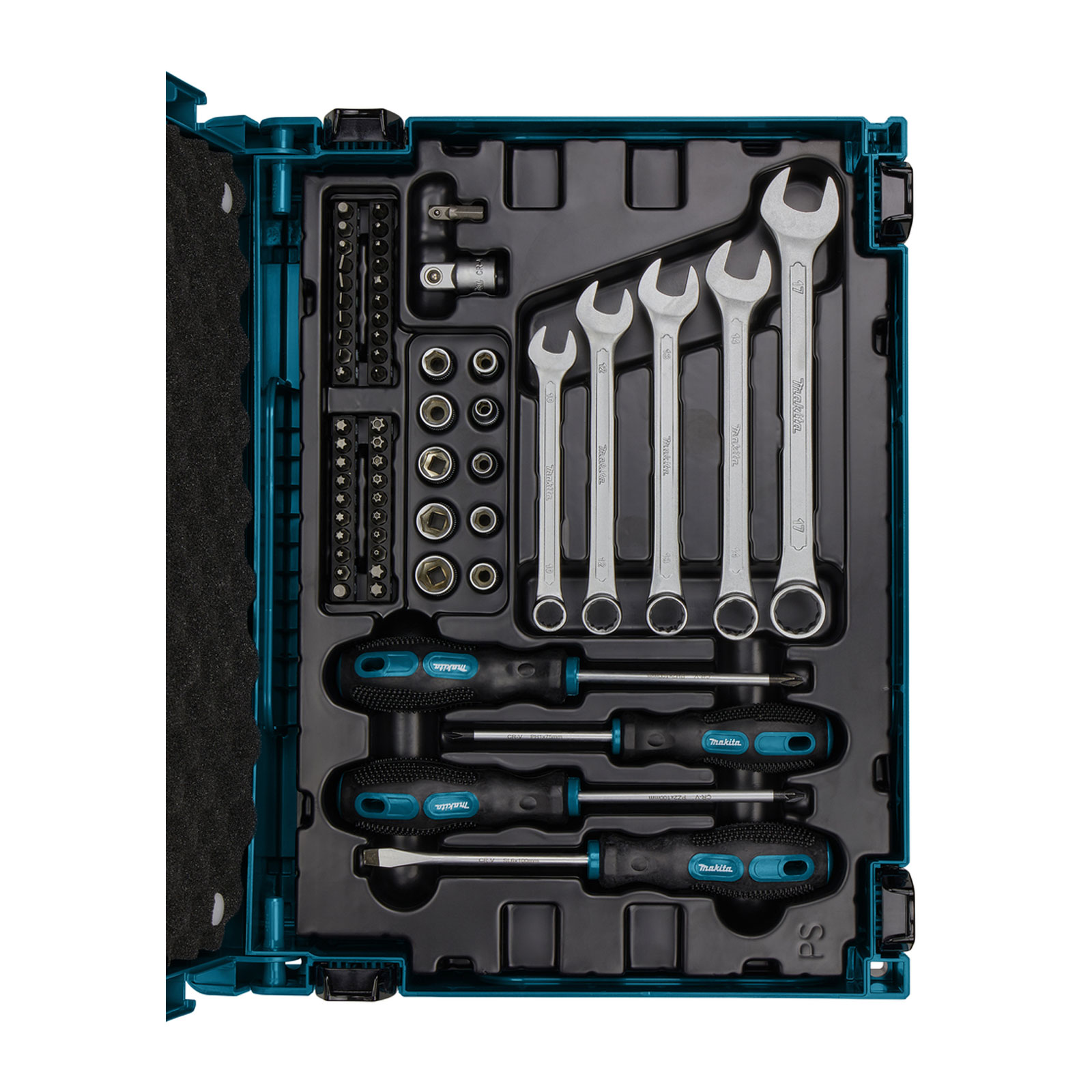 Makita E-11542 Handwerkzeugset im MAKPAC 87 tlg.