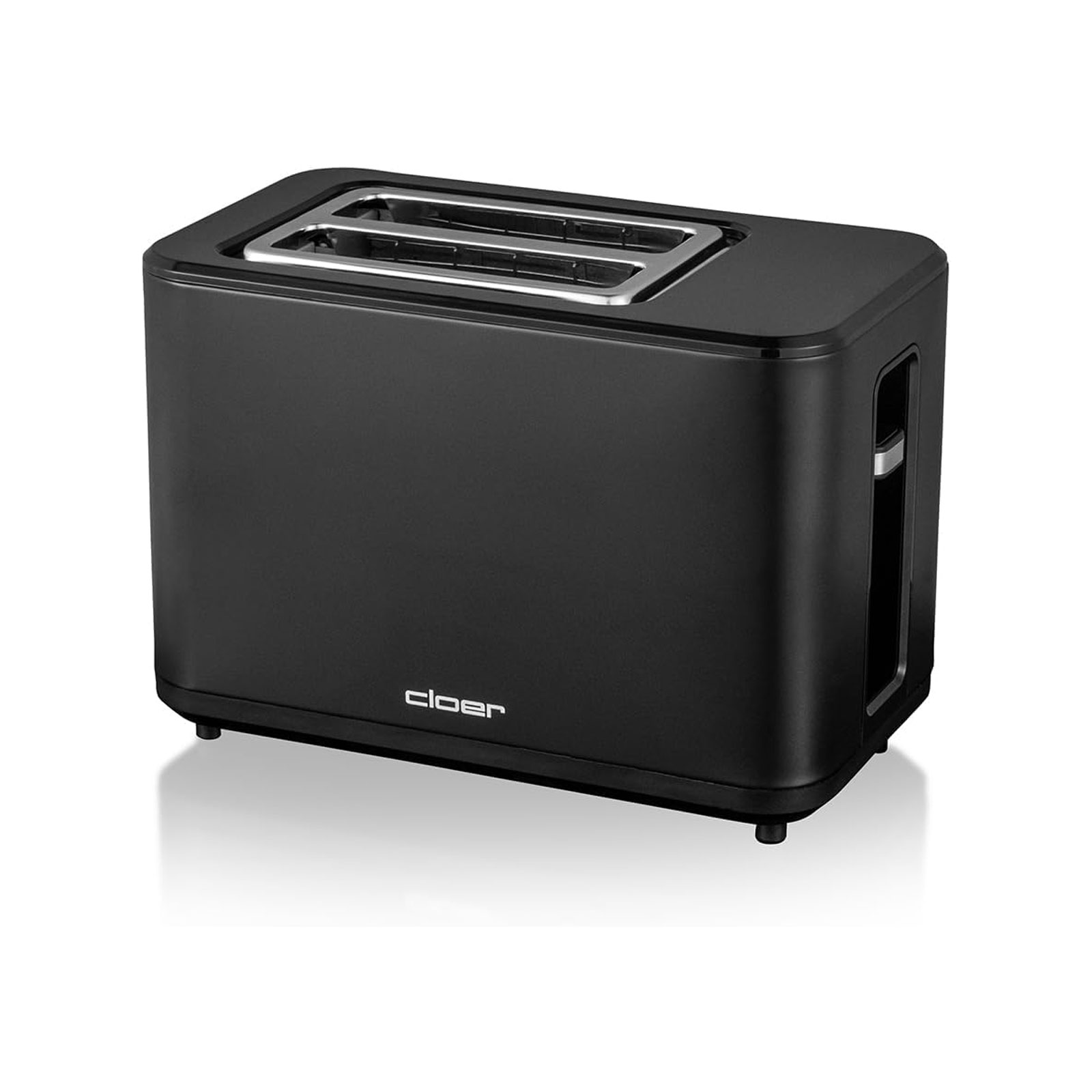 Cloer 3930 SW Toaster 2 Scheiben 900 W Kunststoff