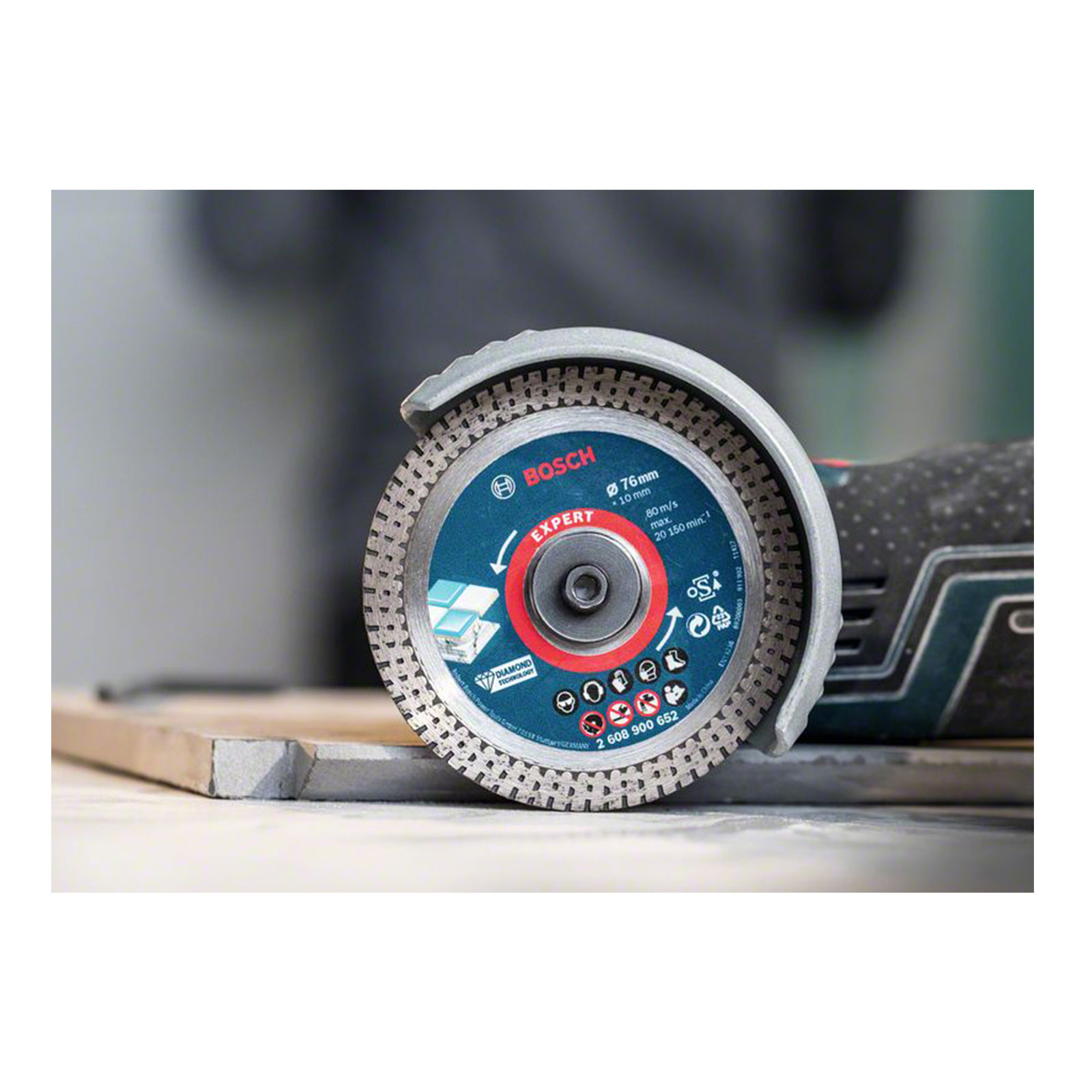 Bosch Professional DIA TS HardCeramic 76x22.23x1,9x10  EXP TS