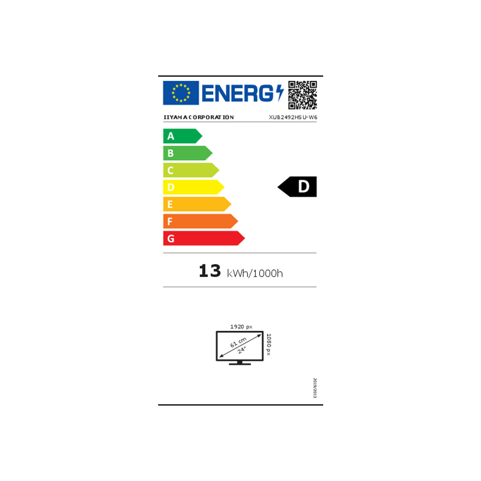 iiyama ProLite XUB2492HSU-W6