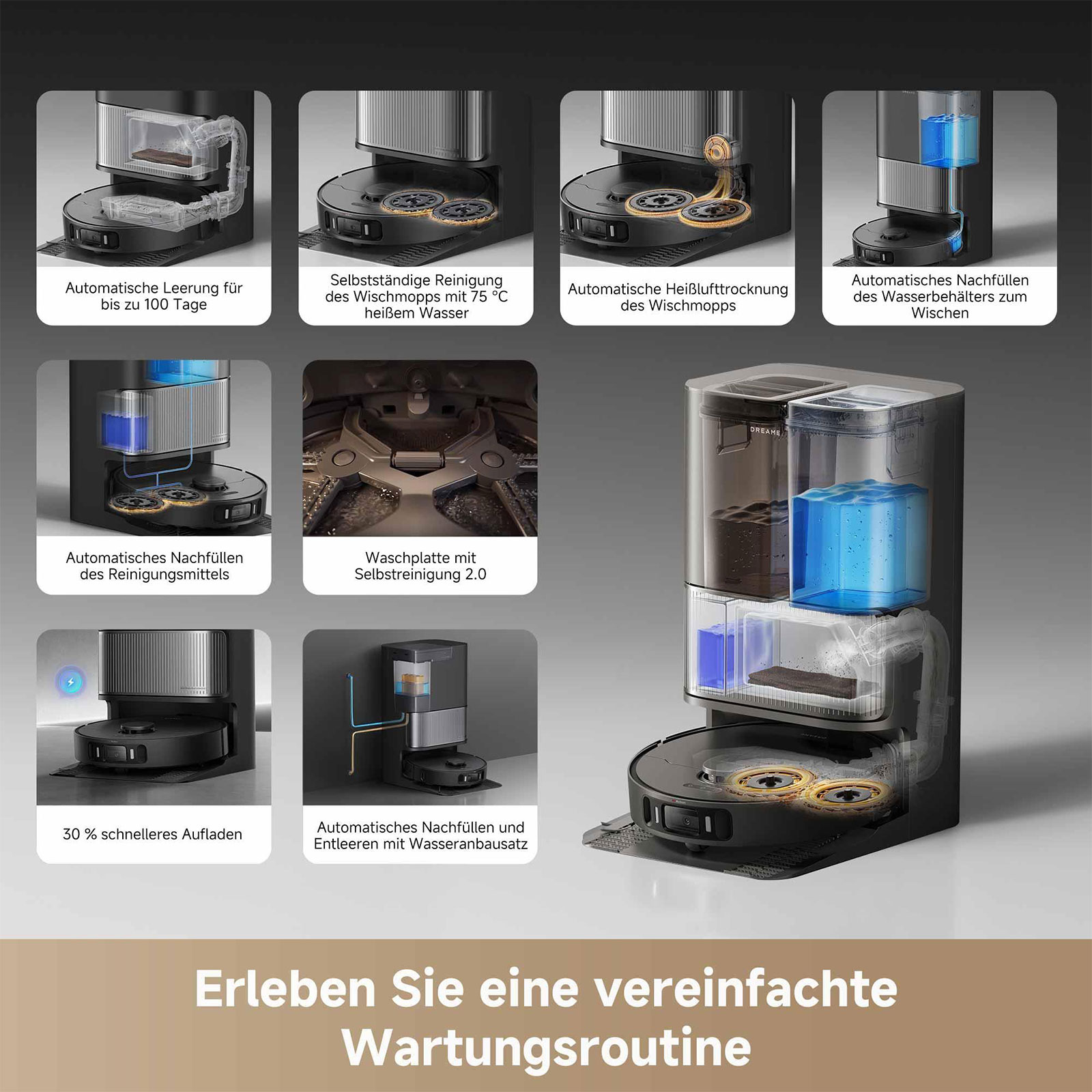 dreame L40 Ultra Saugroboter mit Wischfunktion