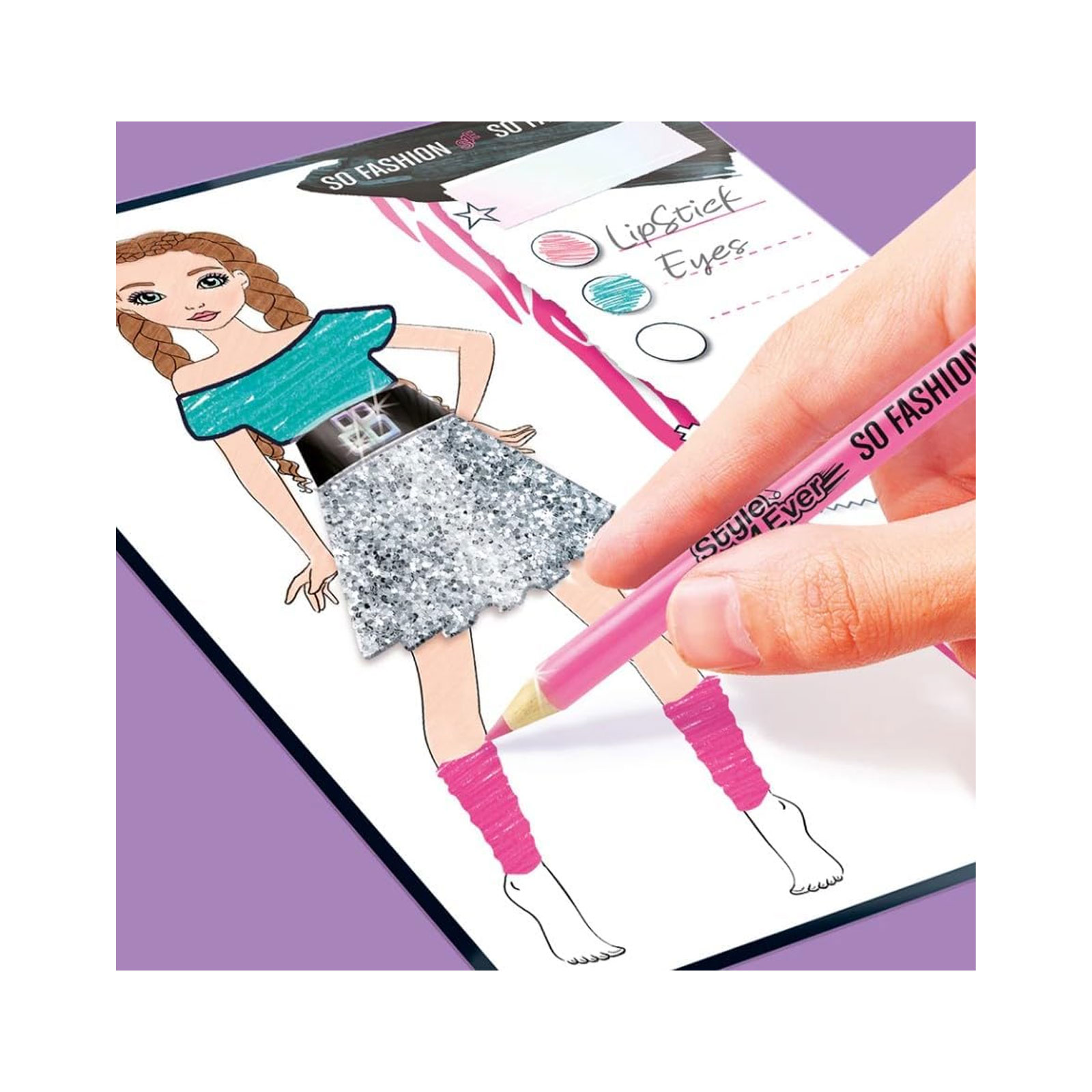 Canaltoys Fashion Designer Mini Sketchbook