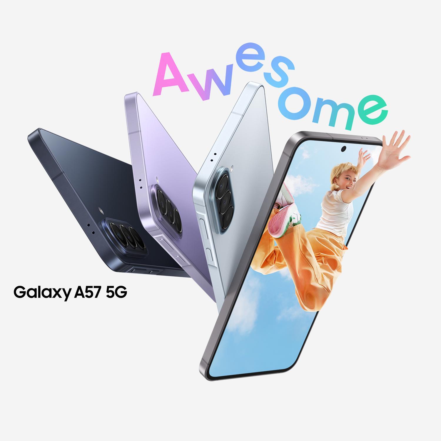 Samsung Galaxy A57 5G 128GB Awesome Gray Smartphone
