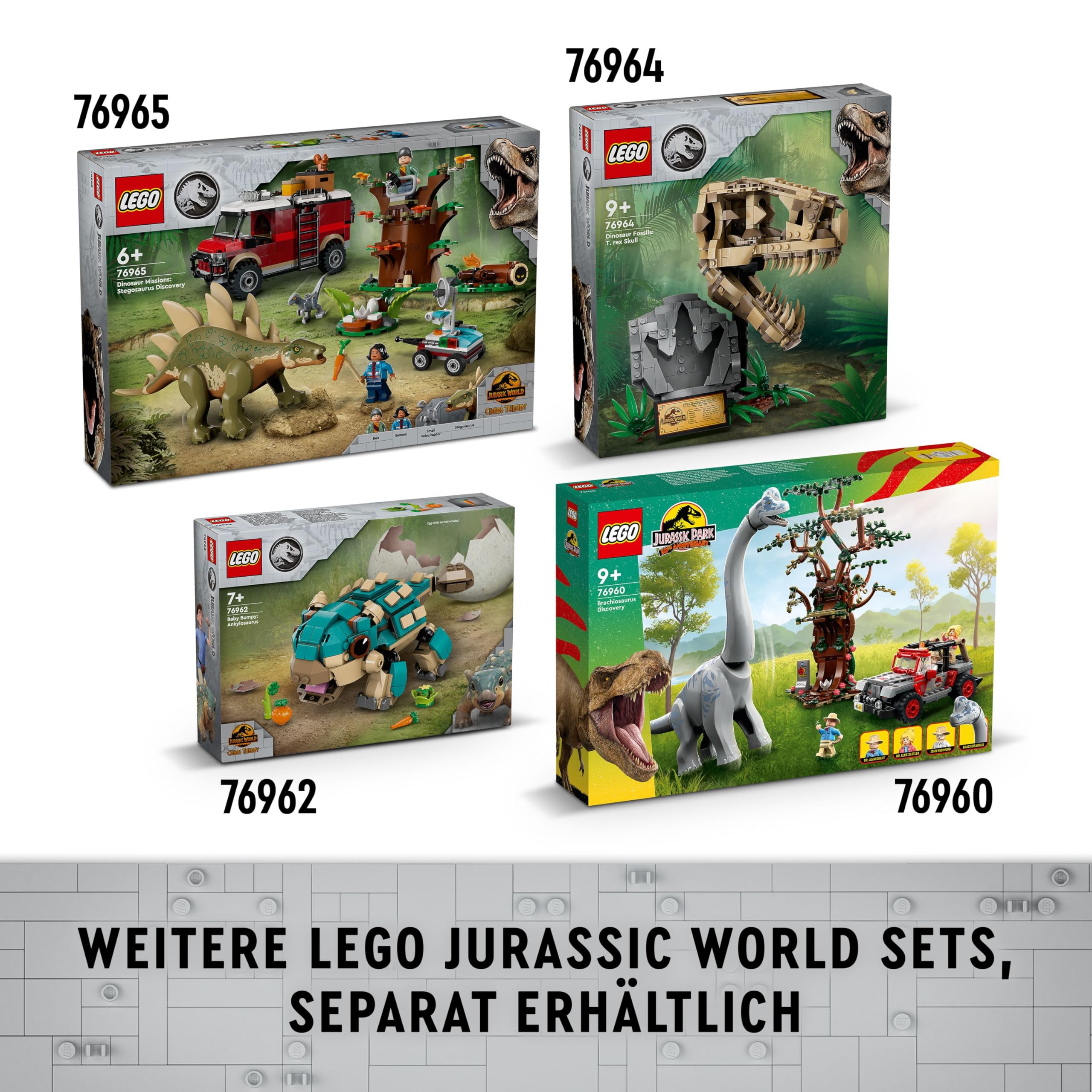 LEGO Jurassic World Dinosaurier-Missionen: Allosaurus-Transporter 76966