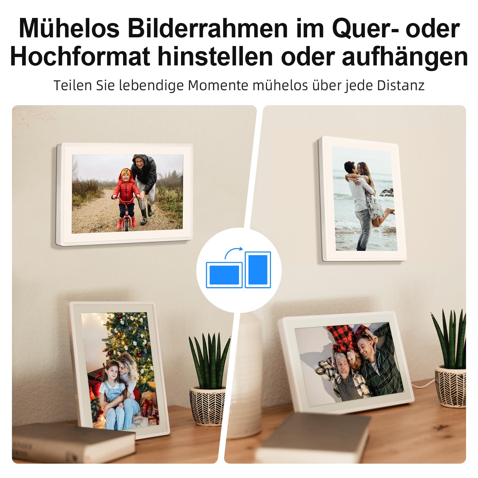 Rollei Smart Frame WiFi 100 Digitaler Bilderrahmen