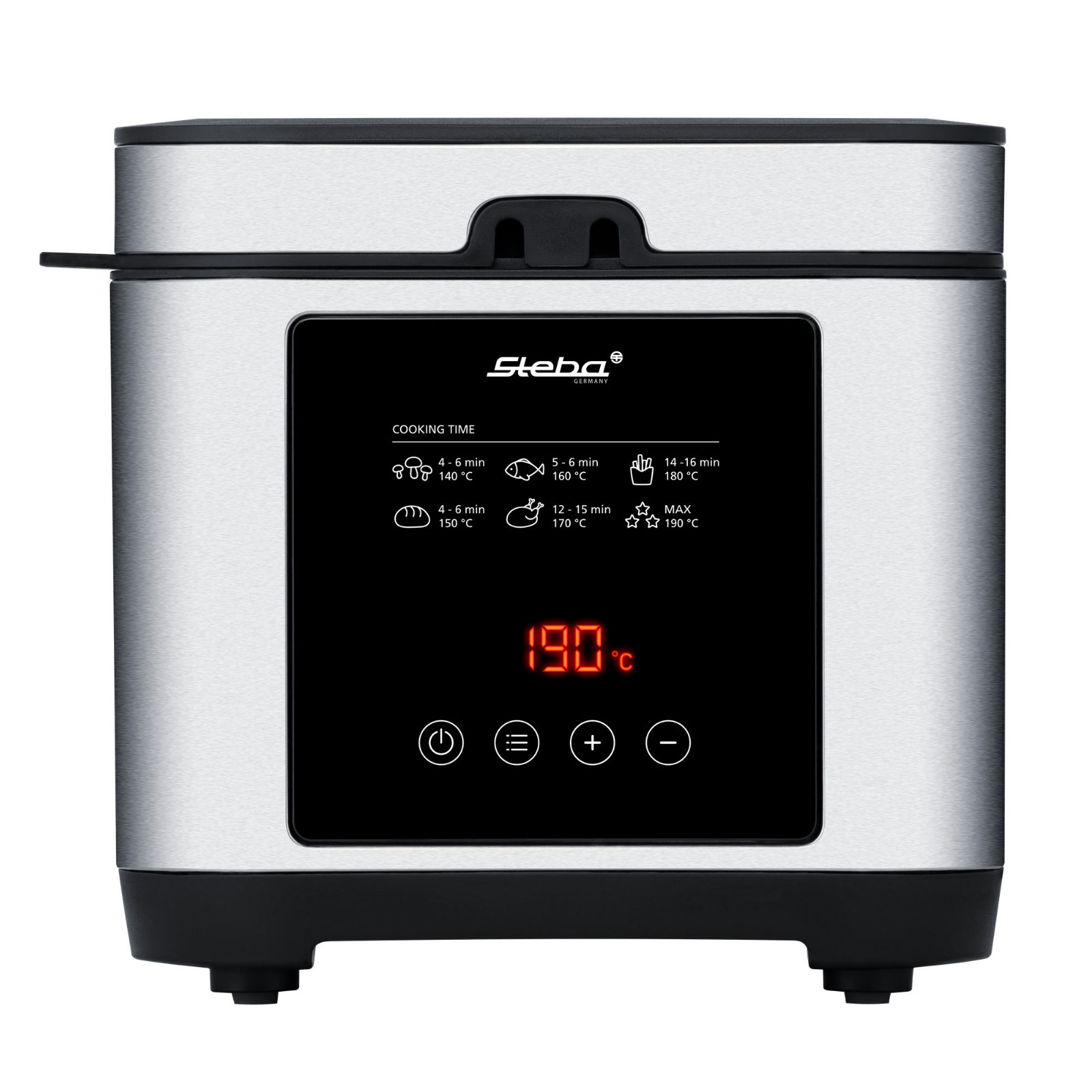 Steba DF 150 Fritteuse Edelstahl Steba DF 150 Fritteuse Edelstahl