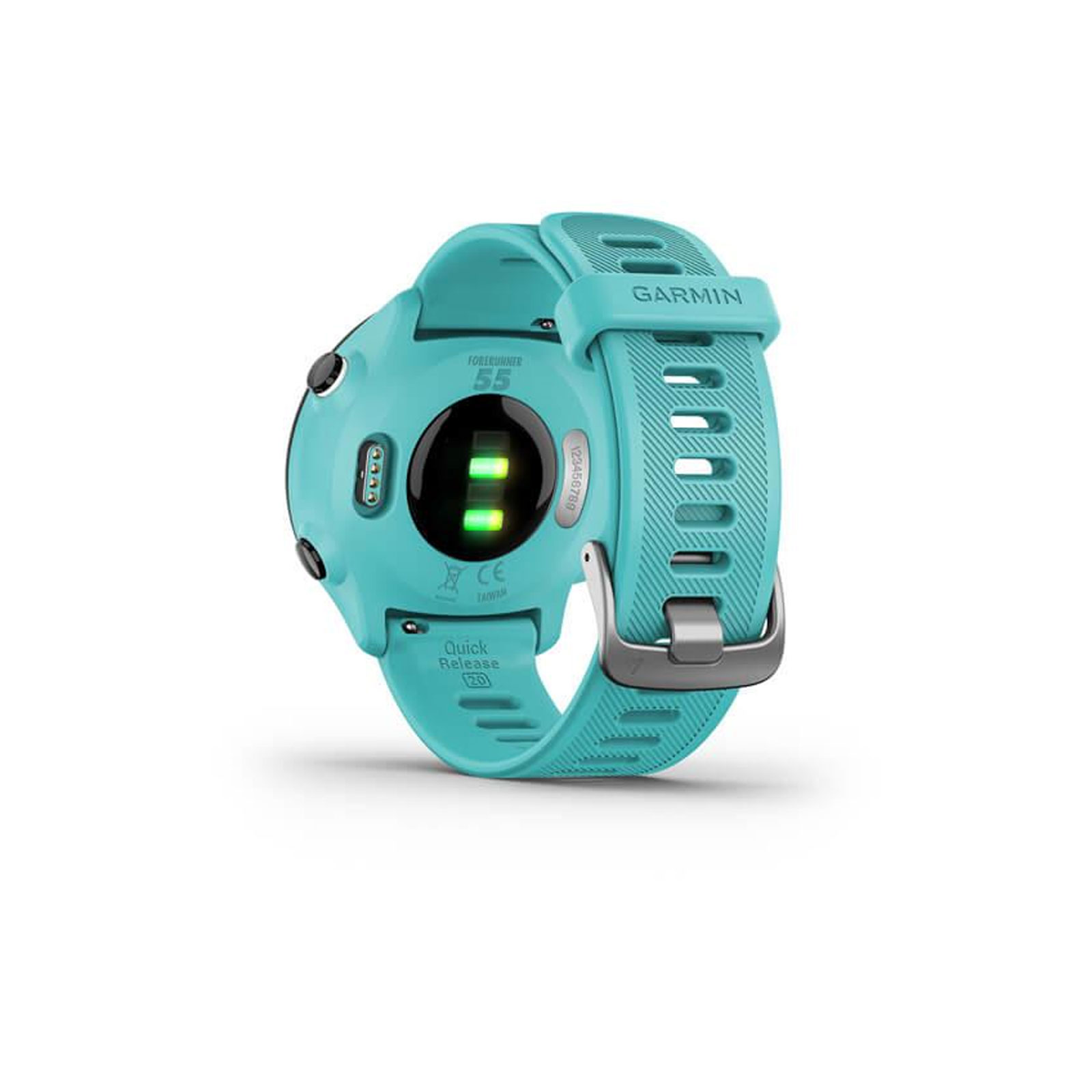 Garmin Forerunner 55 Türkisblau/Schwarz mit Silikon-Wechselarmband