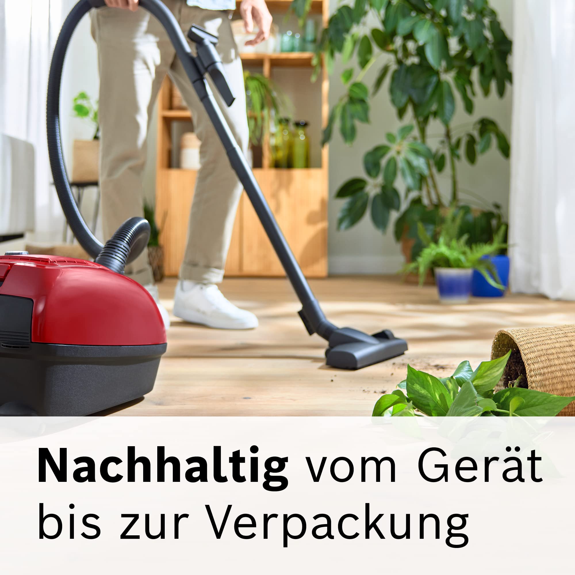 Bosch BGD38RD1H Staubsauger Bodenreinigung mit Beutel