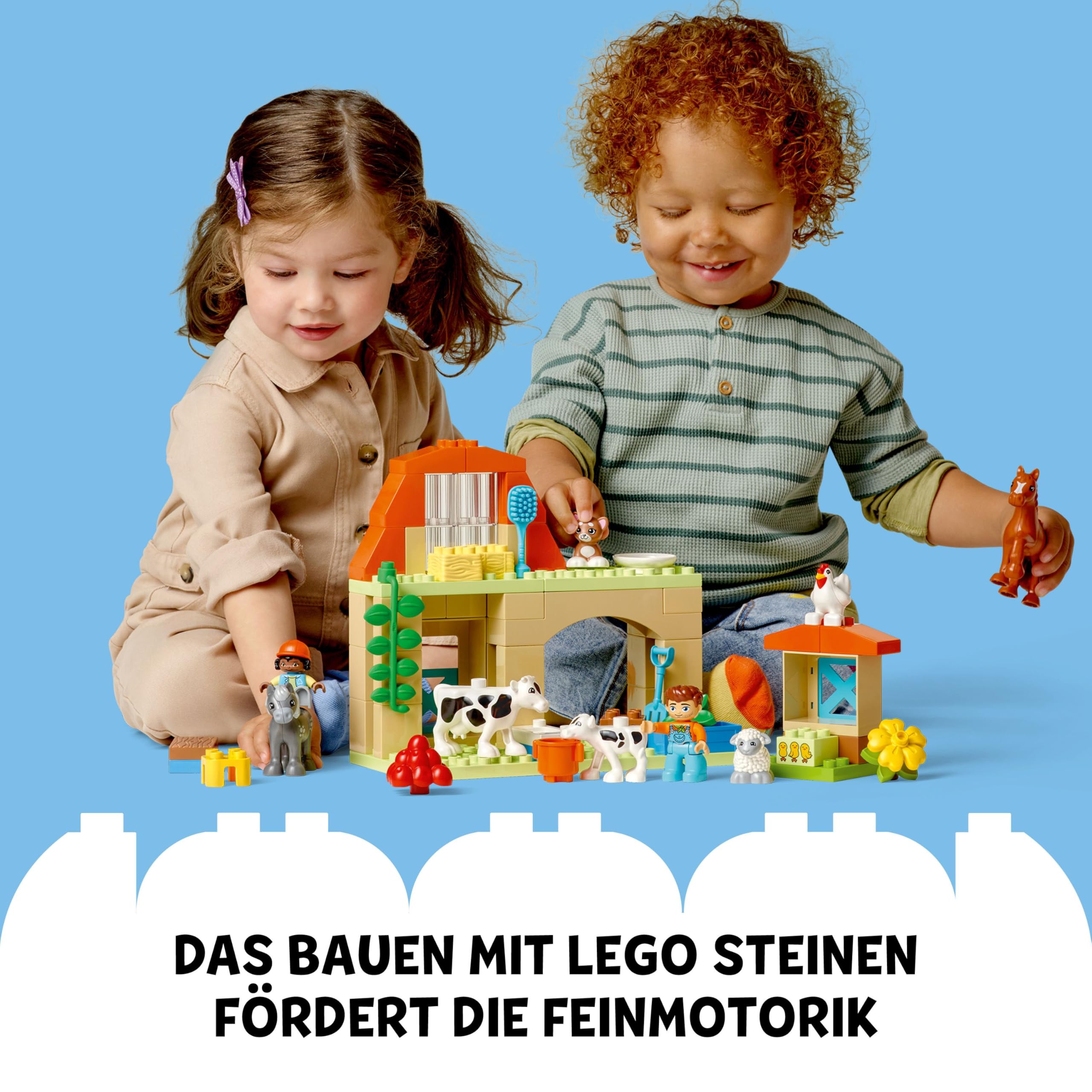 LEGO DUPLO Town Tierpflege auf dem Bauernhof