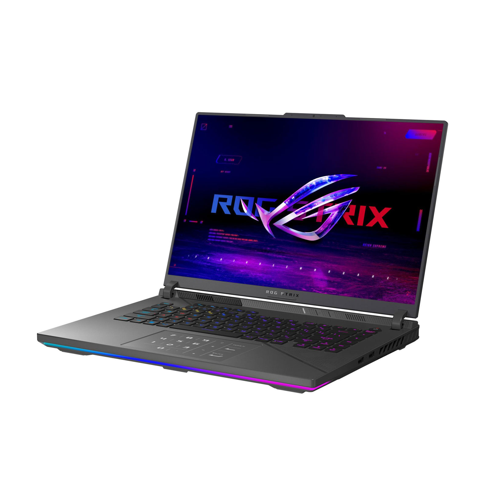 ASUS Gaming-Notebook ROG Strix G16, Grau, 16 Zoll, WQXGA, Intel Core i9-14900HX, 32 GB, 1 TB M.2 SSD, RTX 4080 12GB (IPS, 240 Hz, 3 ms, G614JZR-N4031W)