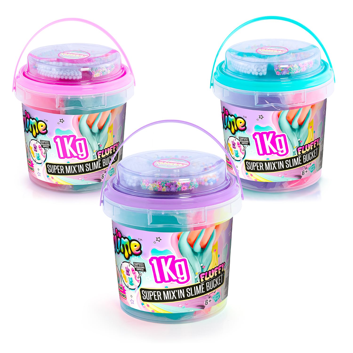 Canal Toys - So Slime - 1 kg fertiger Schleim-Eimer - Mix’in & dekorieren