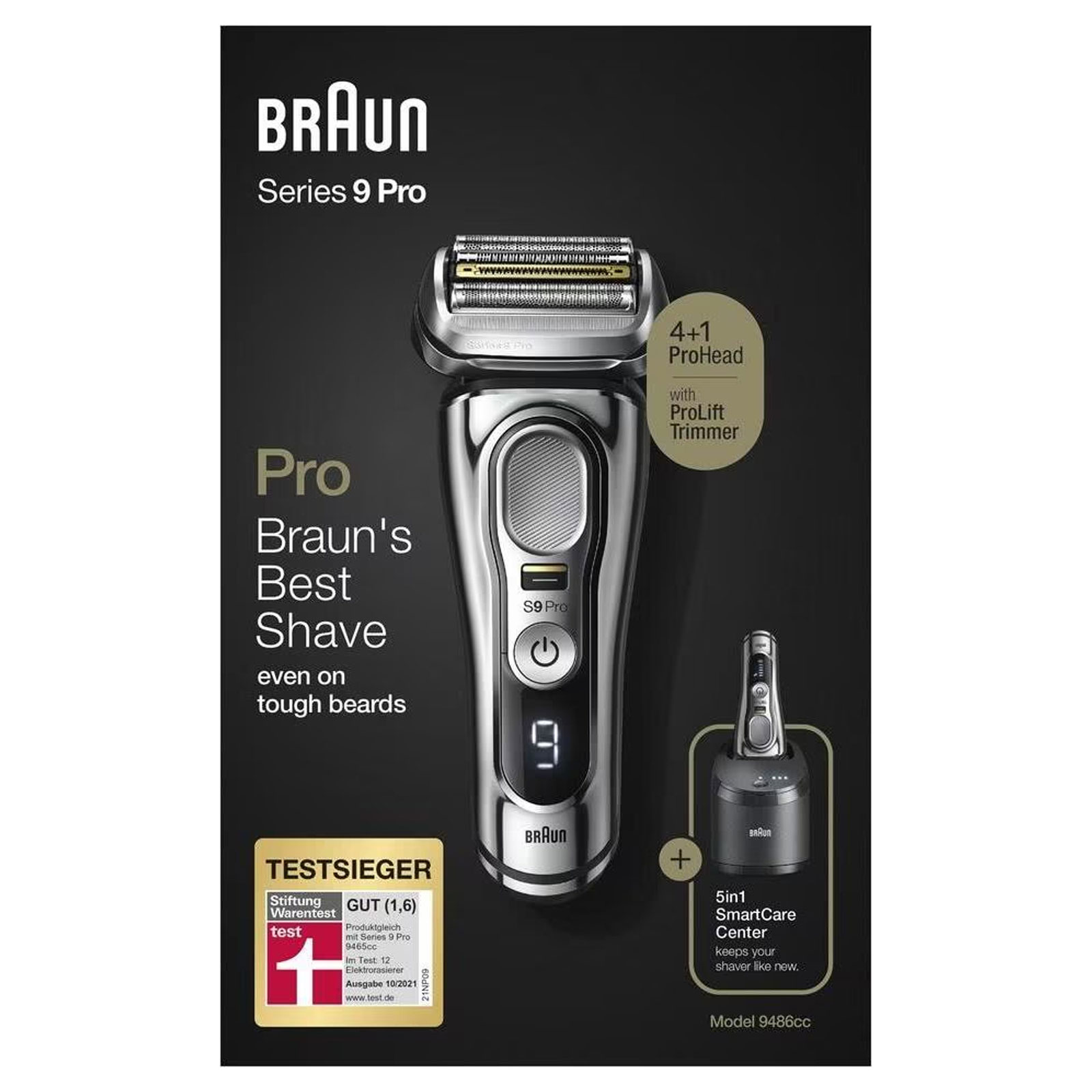 BRAUN Series 9 - 9486cc wet&dry Herrenrasierer