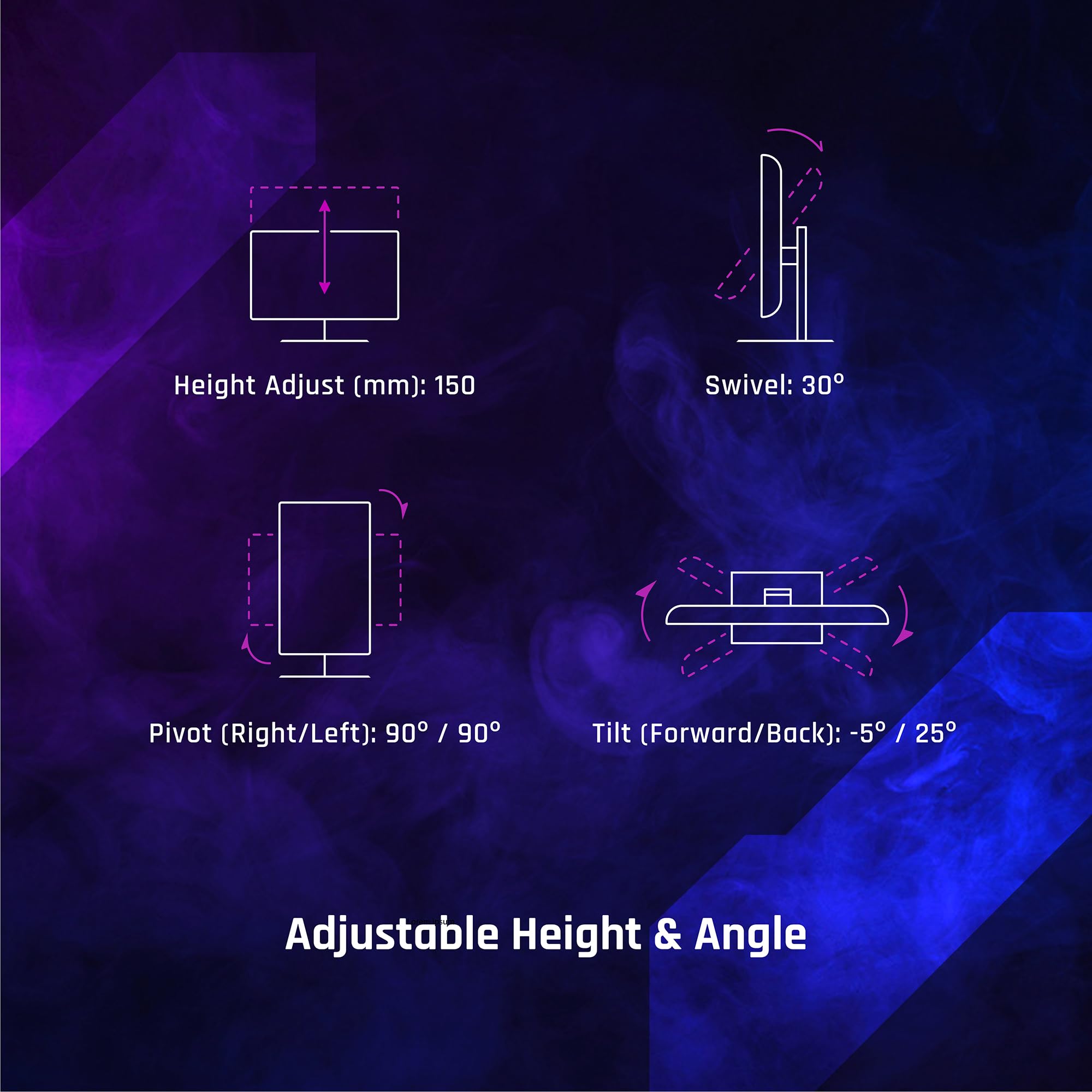 ViewSonic XG24G1 Gaming Monitor 180 Hz, 24 Zoll