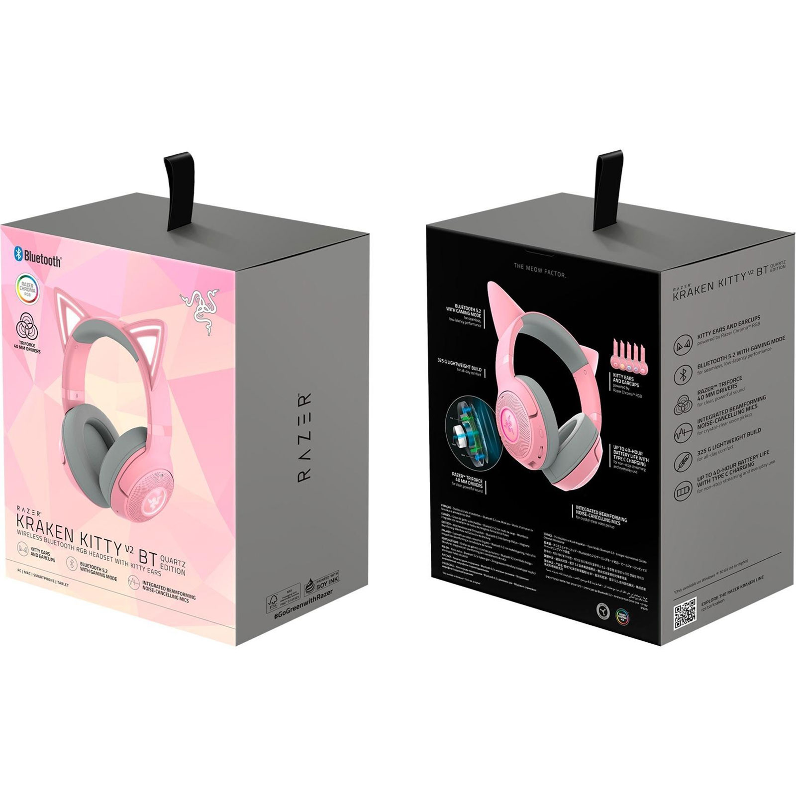 Razer Kraken Kitty BT V2 - Quart