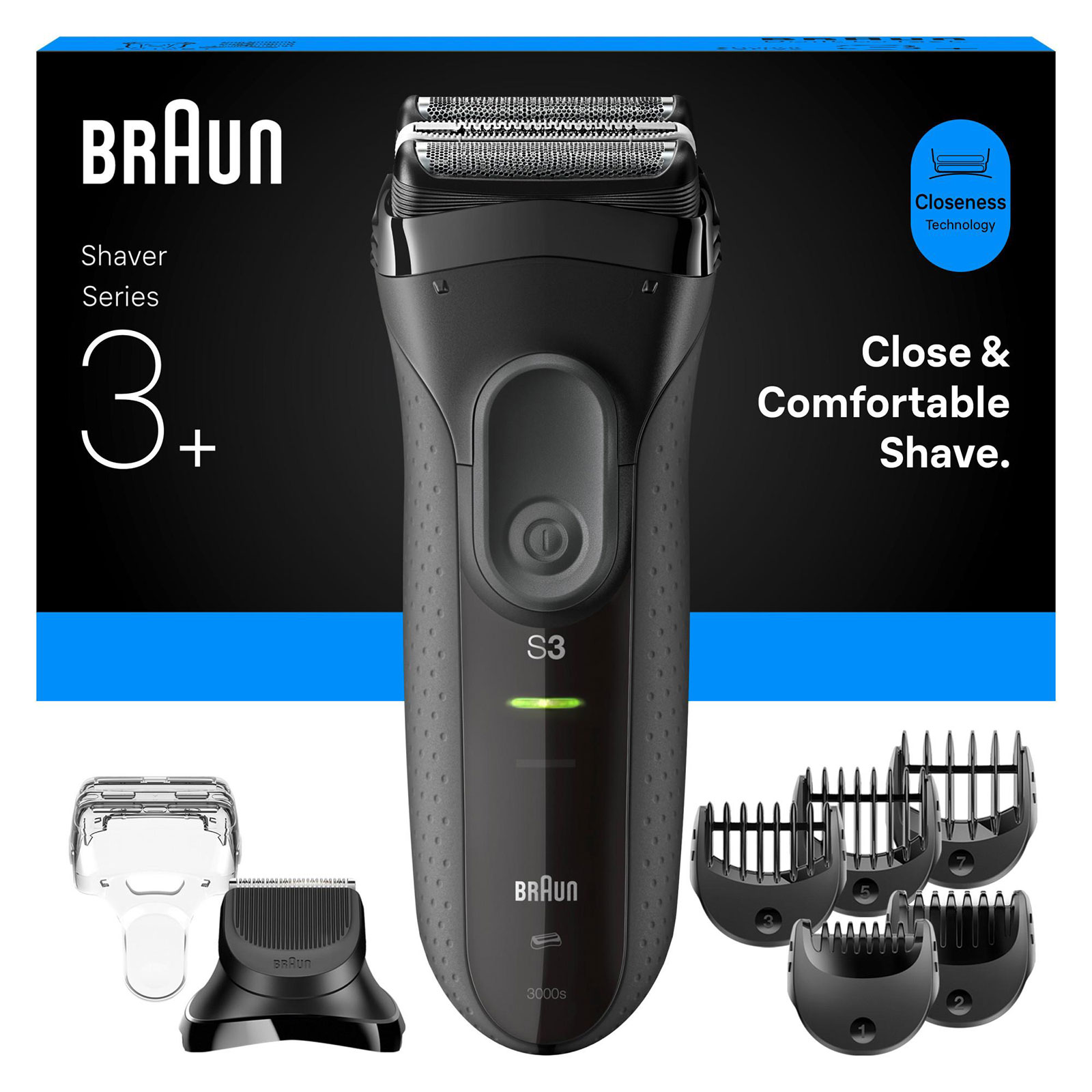 BRAUN Series 3+ Elektrorasierer BRAUN Series 3+ Elektrorasierer