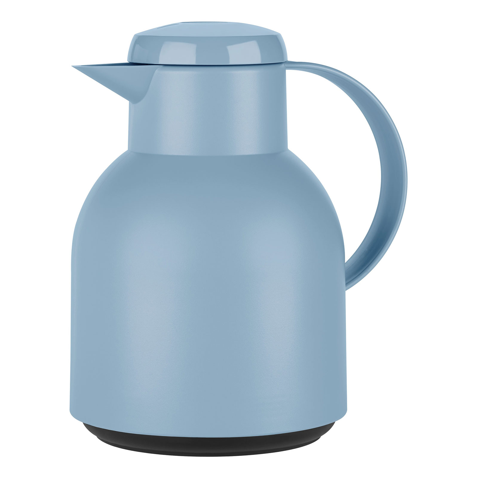 EMSA F4010100 SAMBA Quick Press Isolierkanne 1,0 L, Puder-Blau