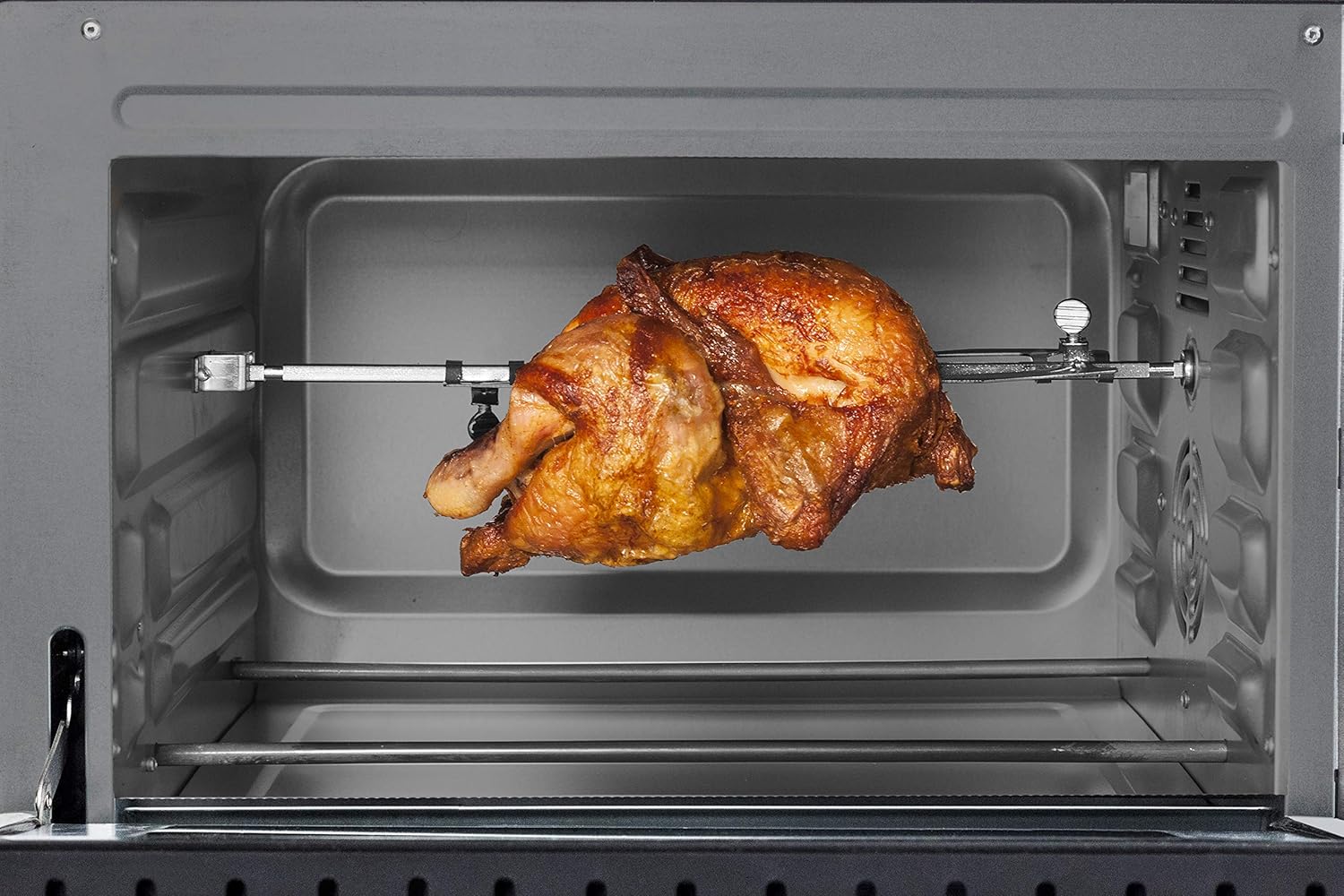 Caso 2970 TO20 Design-Backofen mit Heißluft Cool Touch-Funktion schwarz