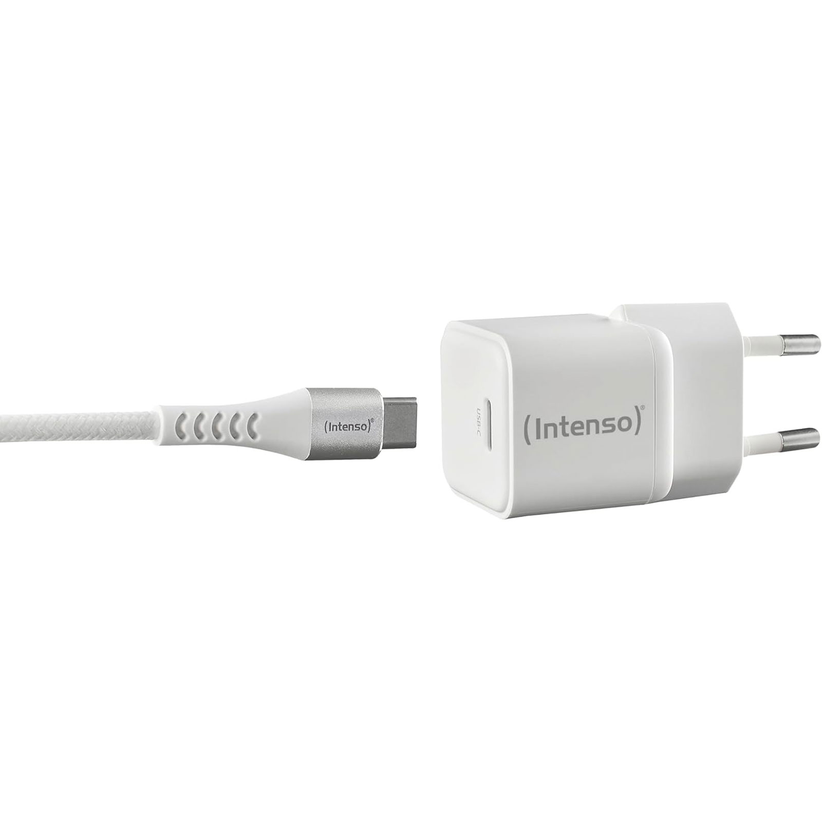 Intenso W30C 30W GaN Adapter + C315C USB-C-Kabel, 1,5 m, Weiß (7803042)