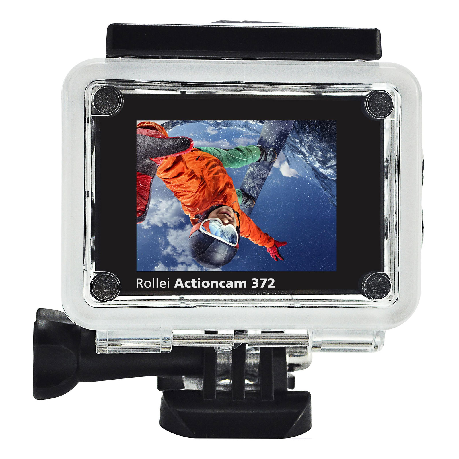 Rollei Actioncam 372 Schwarz + Akku