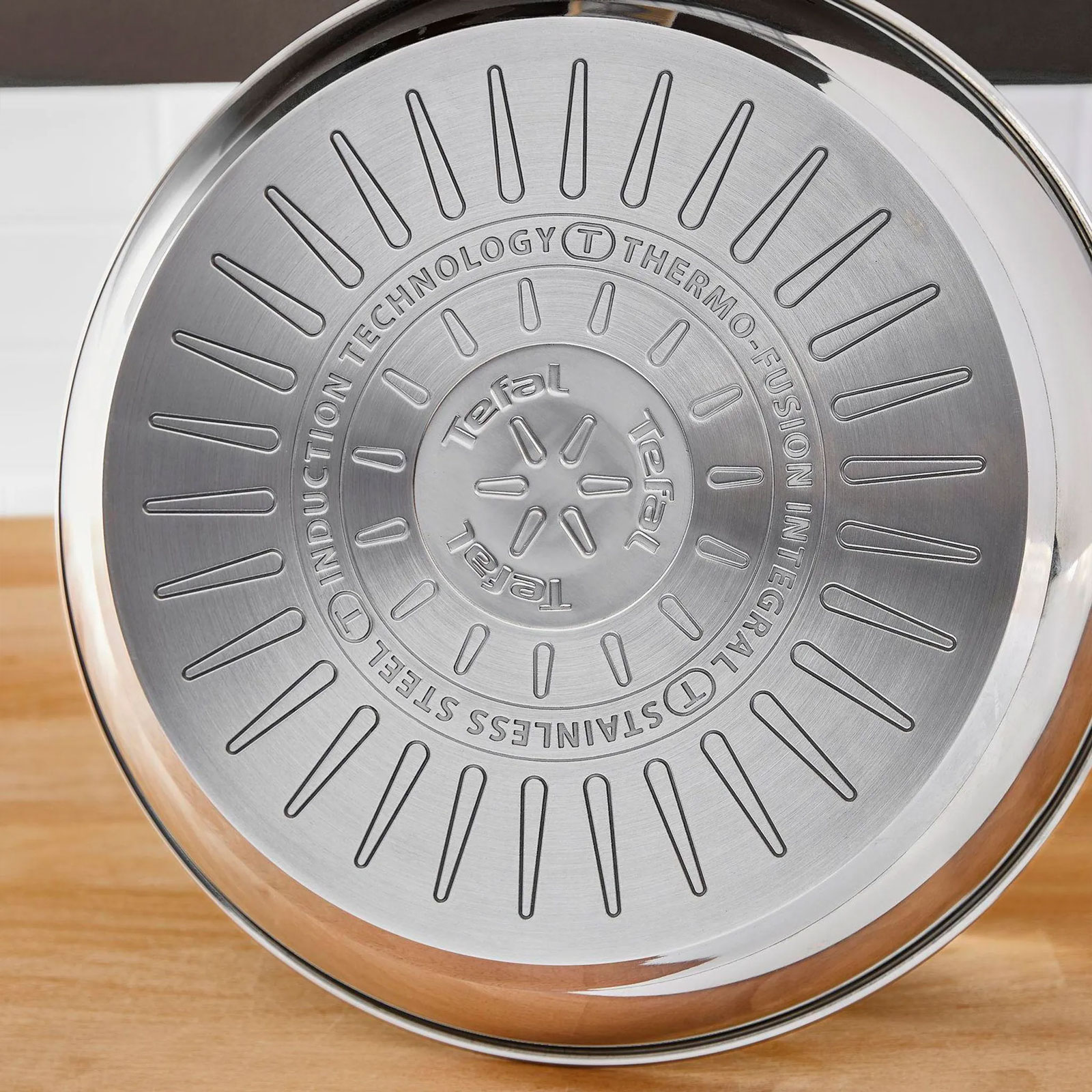 Tefal H8151925 PWOK Infinite Wokpfanne Induktion 28 cm Premium-Edelstahl