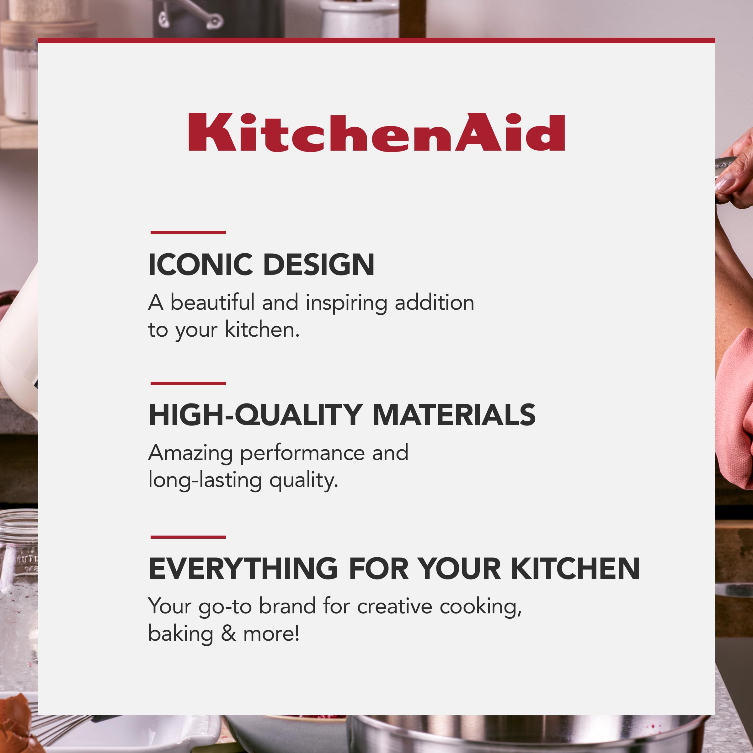 KitchenAid CC005683-001 Stielkasserolle  1.5L 16cm Schwarz