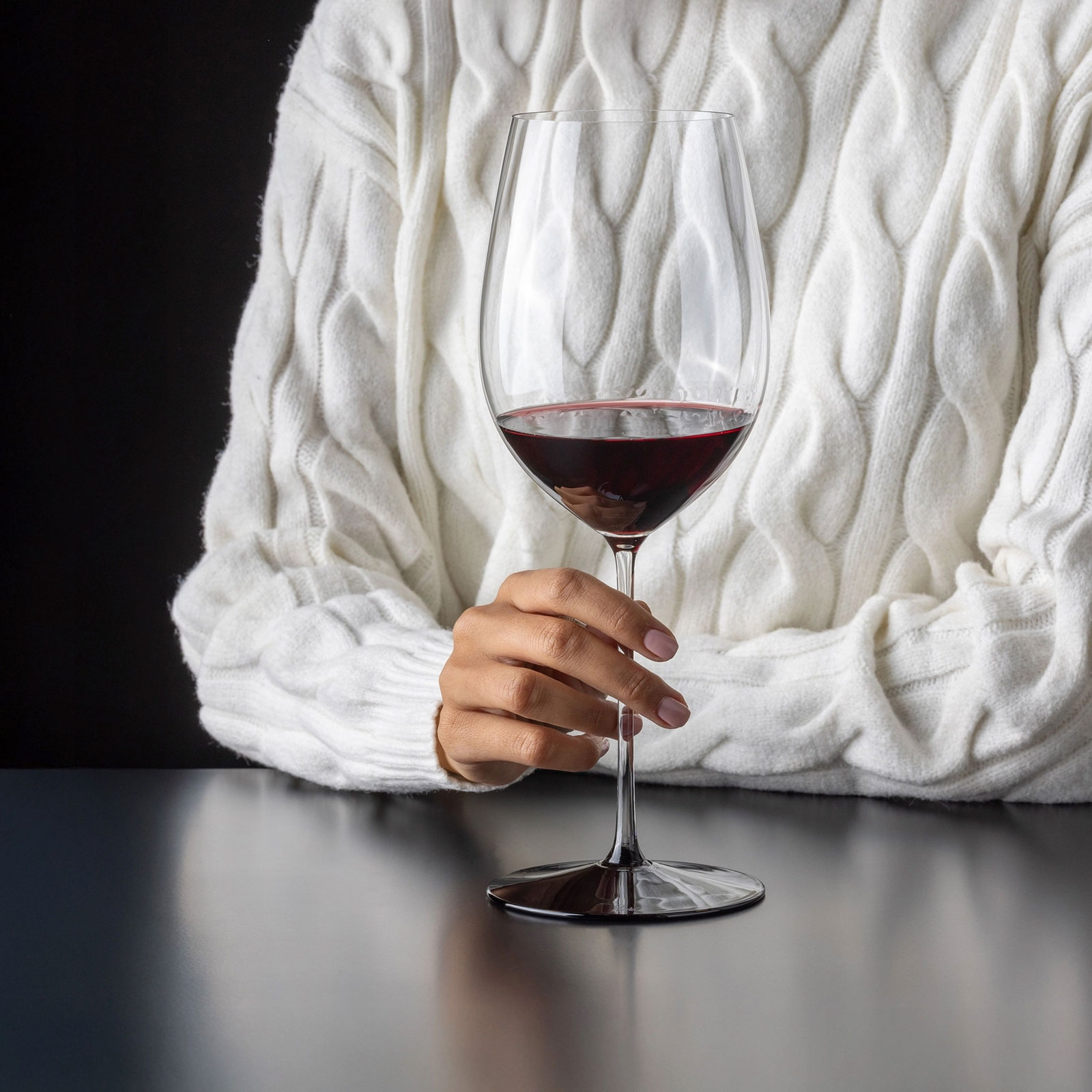 RIEDEL 5110/74 Fatto A Mano Black Tie Tasting Set