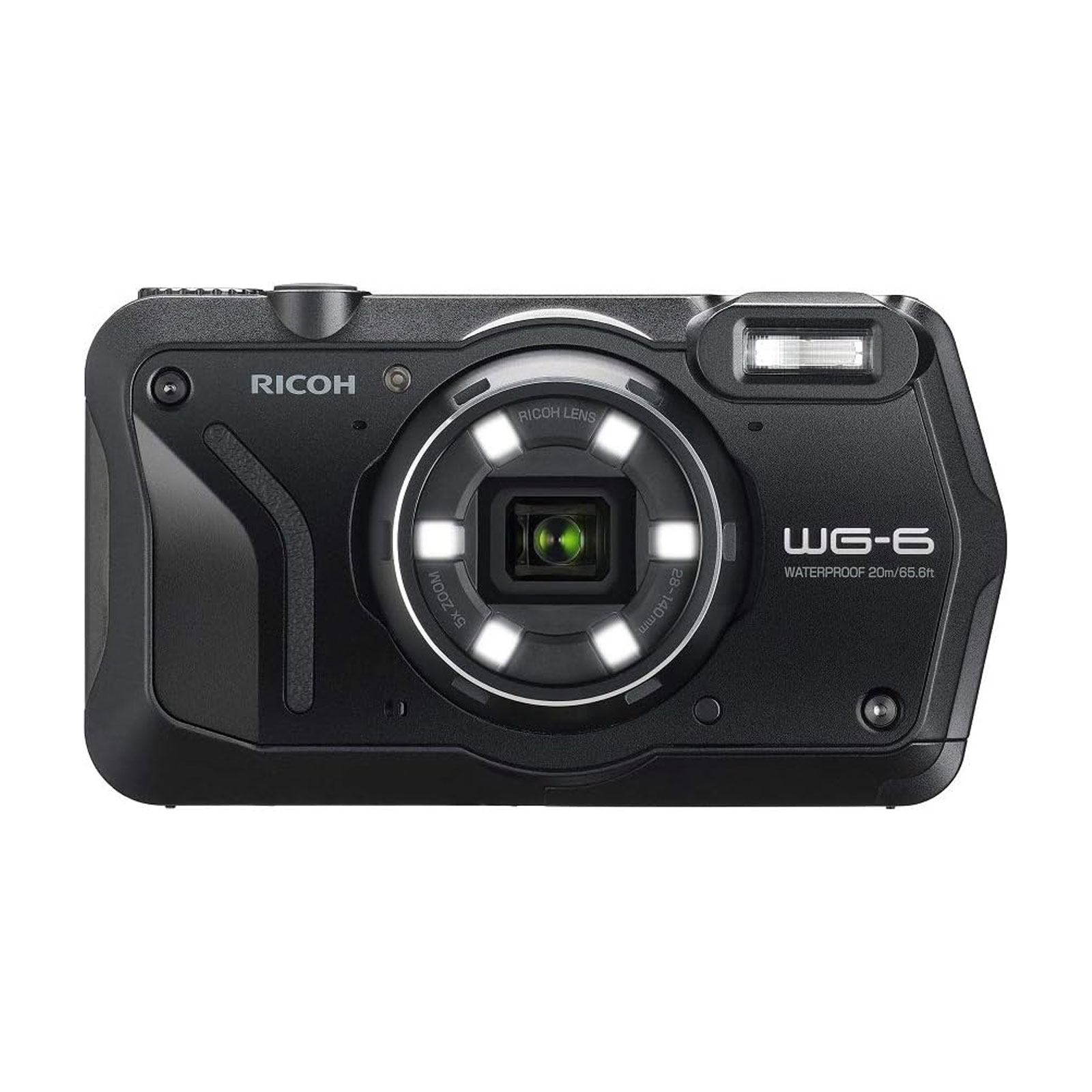 Ricoh WG-6 schwarz Kompaktkamera
