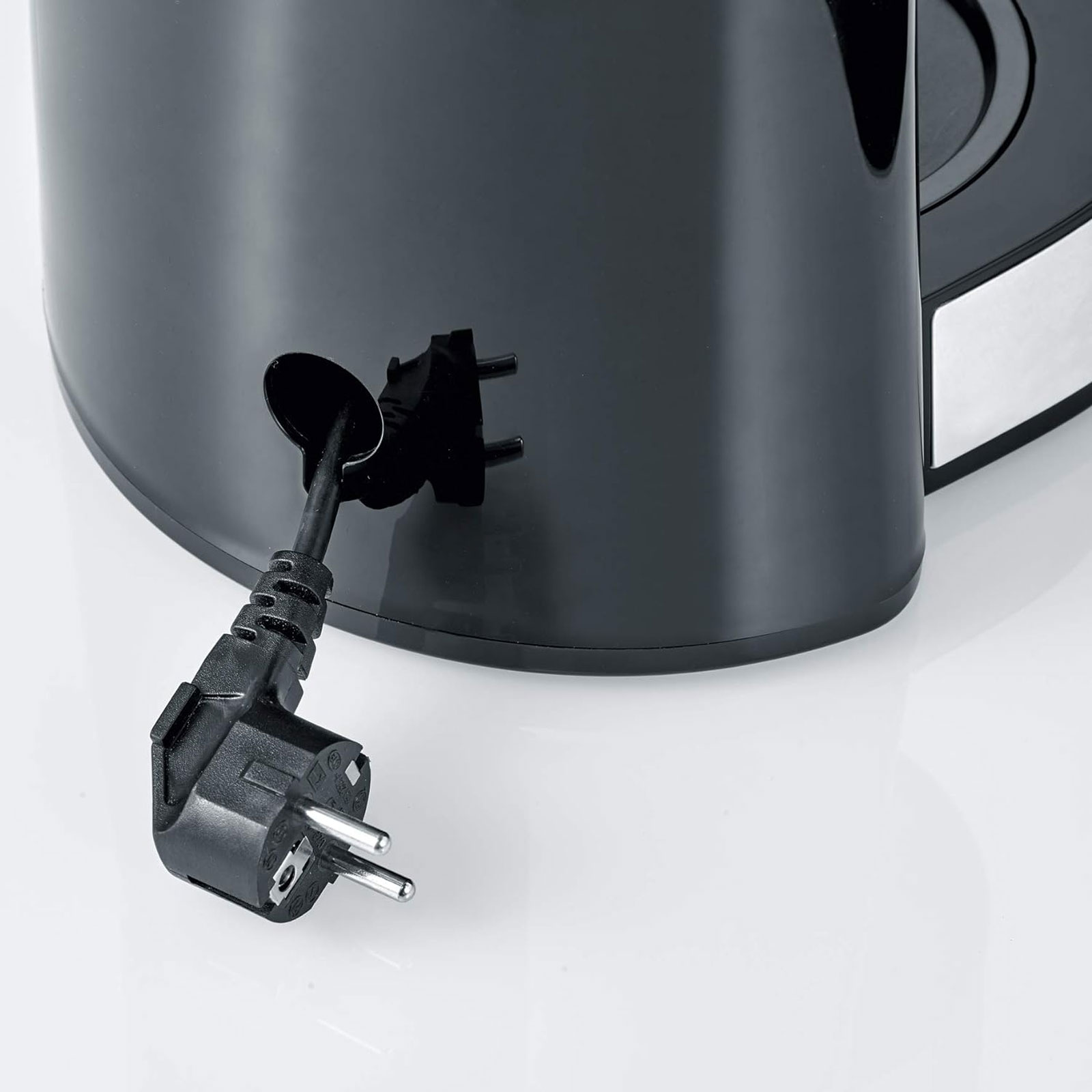 Severin KA 4826 TypeSwitch Timer Kaffeeautomat gebürsteter Edelstahl / schwarz
