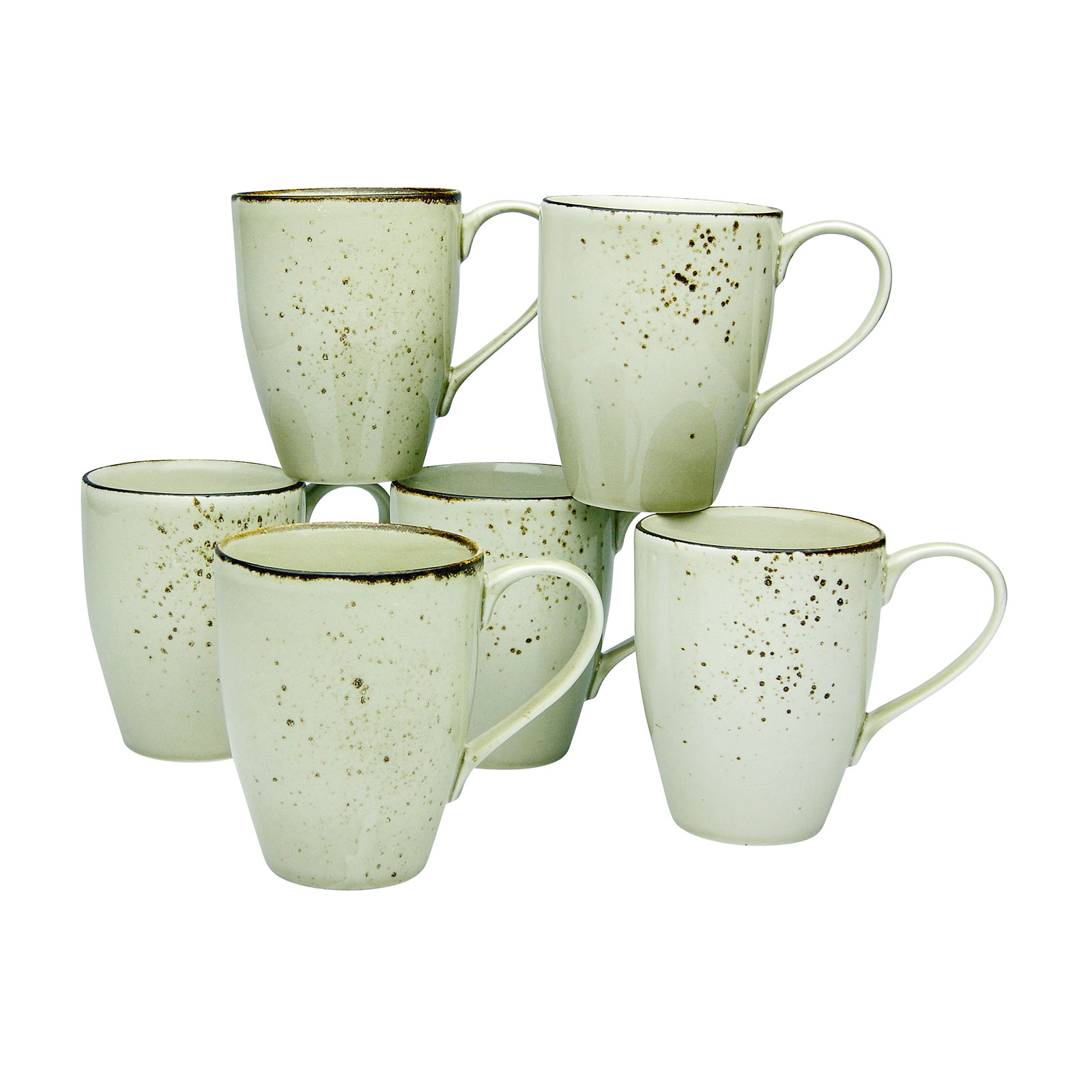 CreaTable Serie Nature Collection 6-er Kaffeebecher 30 cl 