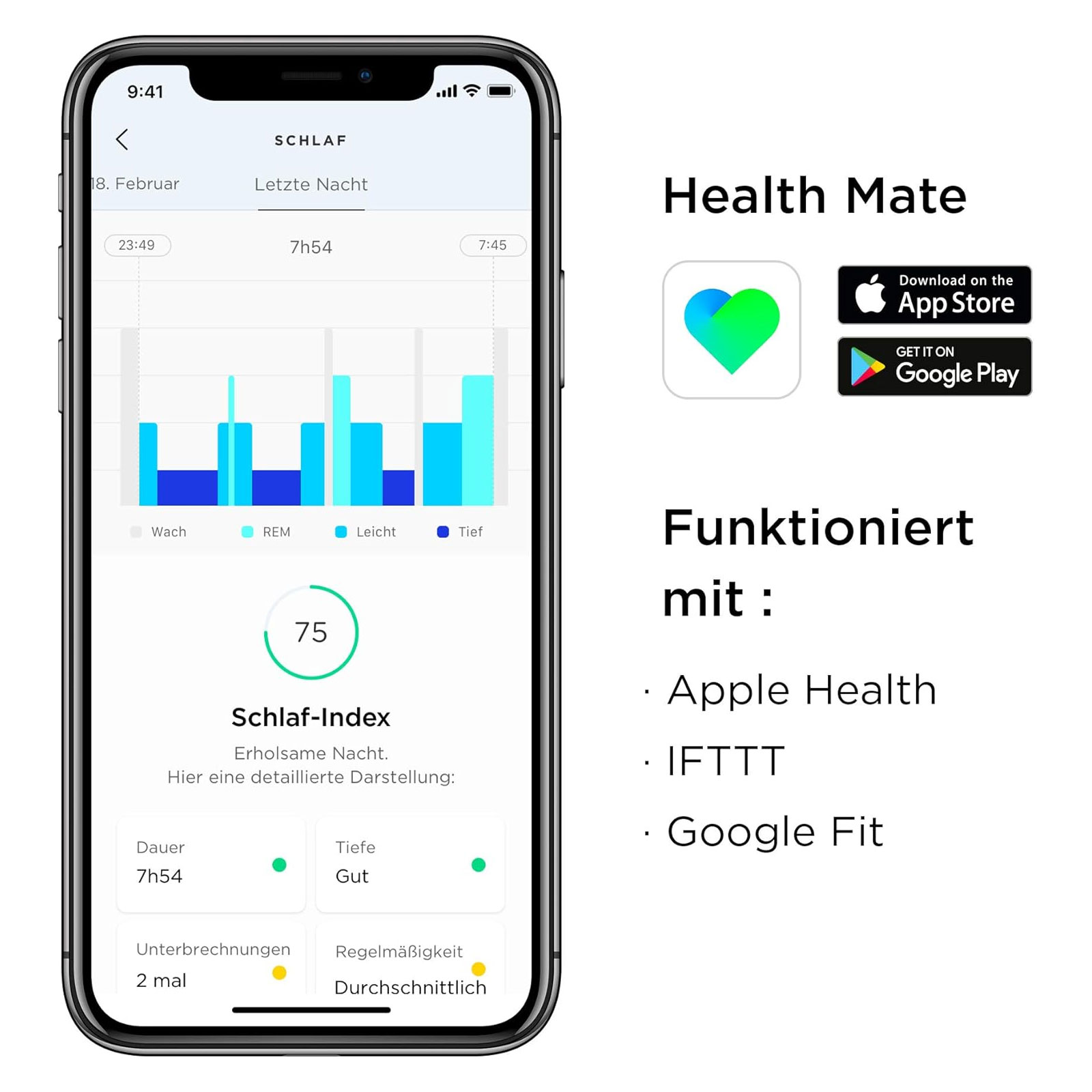 Withings Sleep Analyzer Schlafsensor